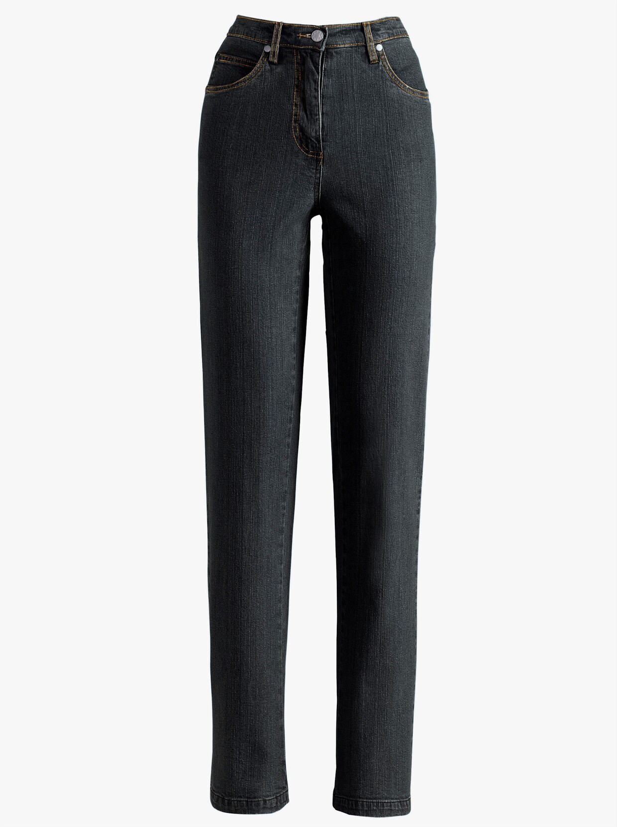 5-Pocket-Jeans - black-denim