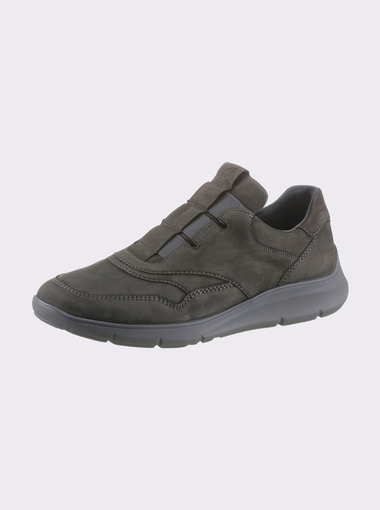 Waldläufer Slipper - anthrazit