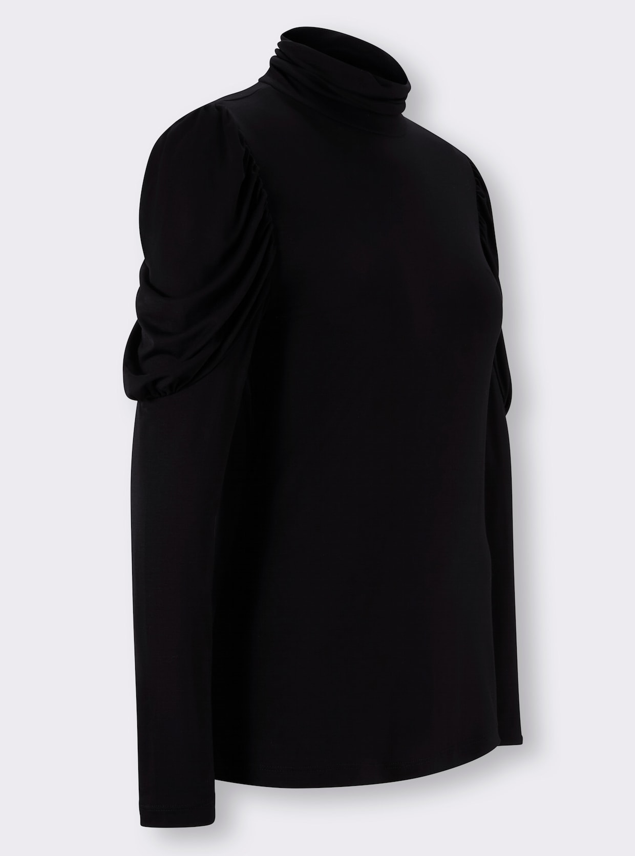 heine T-shirt à col roulé - noir