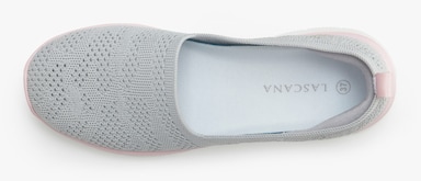 LASCANA Slipper - grau/rosé