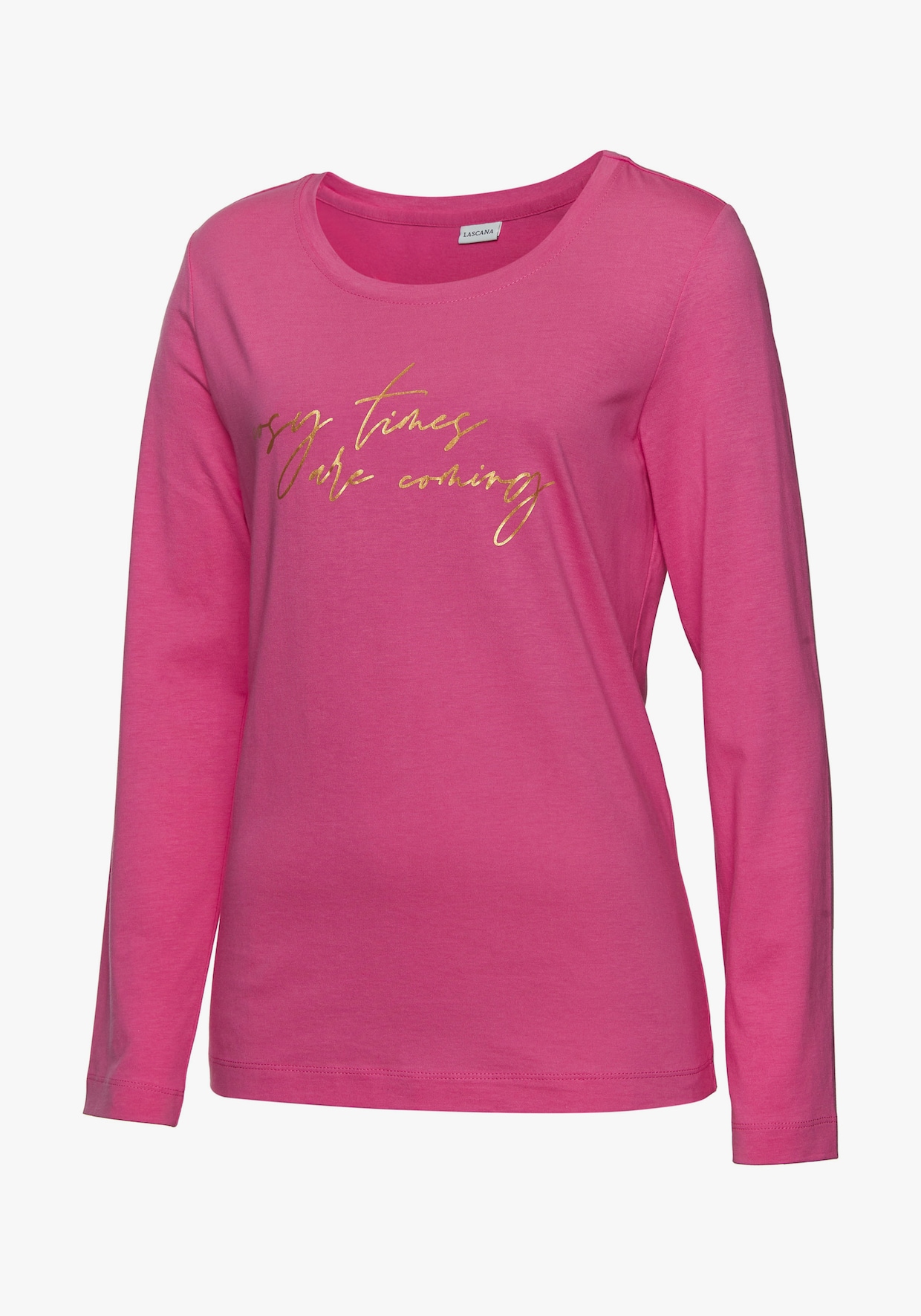 LASCANA Langarmshirt - pink