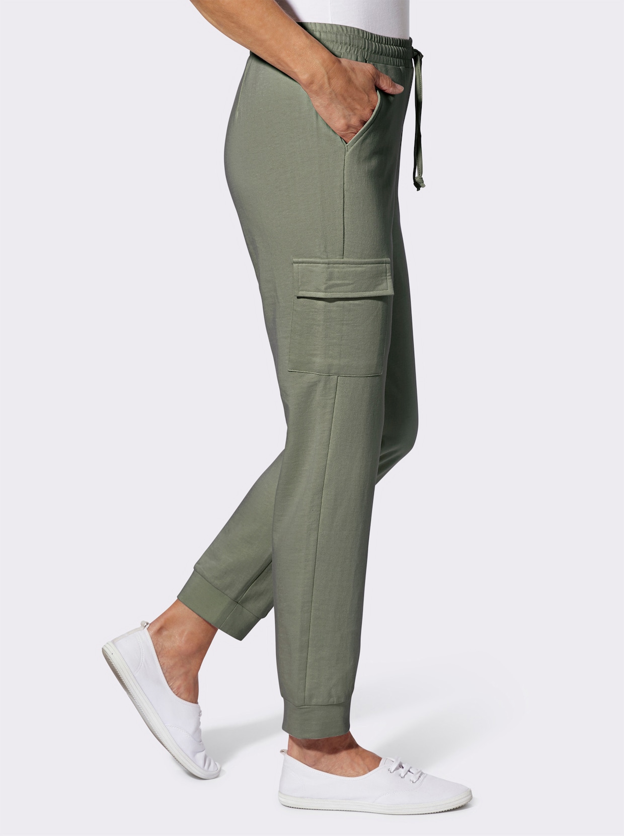 Sweatbroek - kaki
