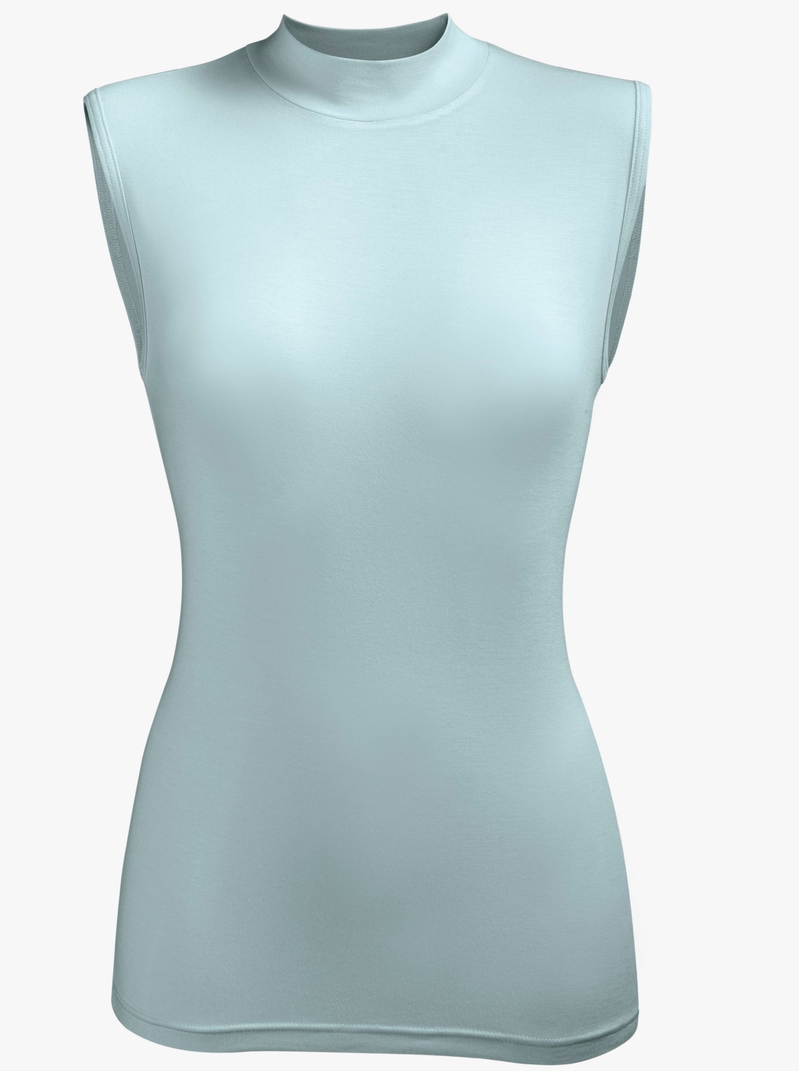 wäschepur Tričko se stojáčkem z modalu - mátová