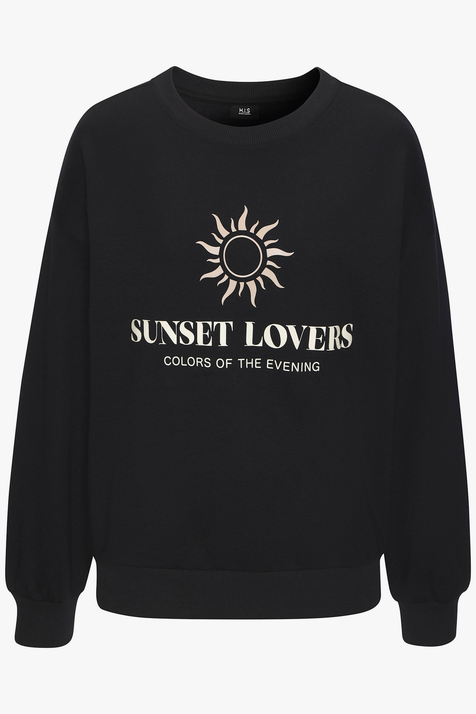 H.I.S Sweatshirt - schwarz