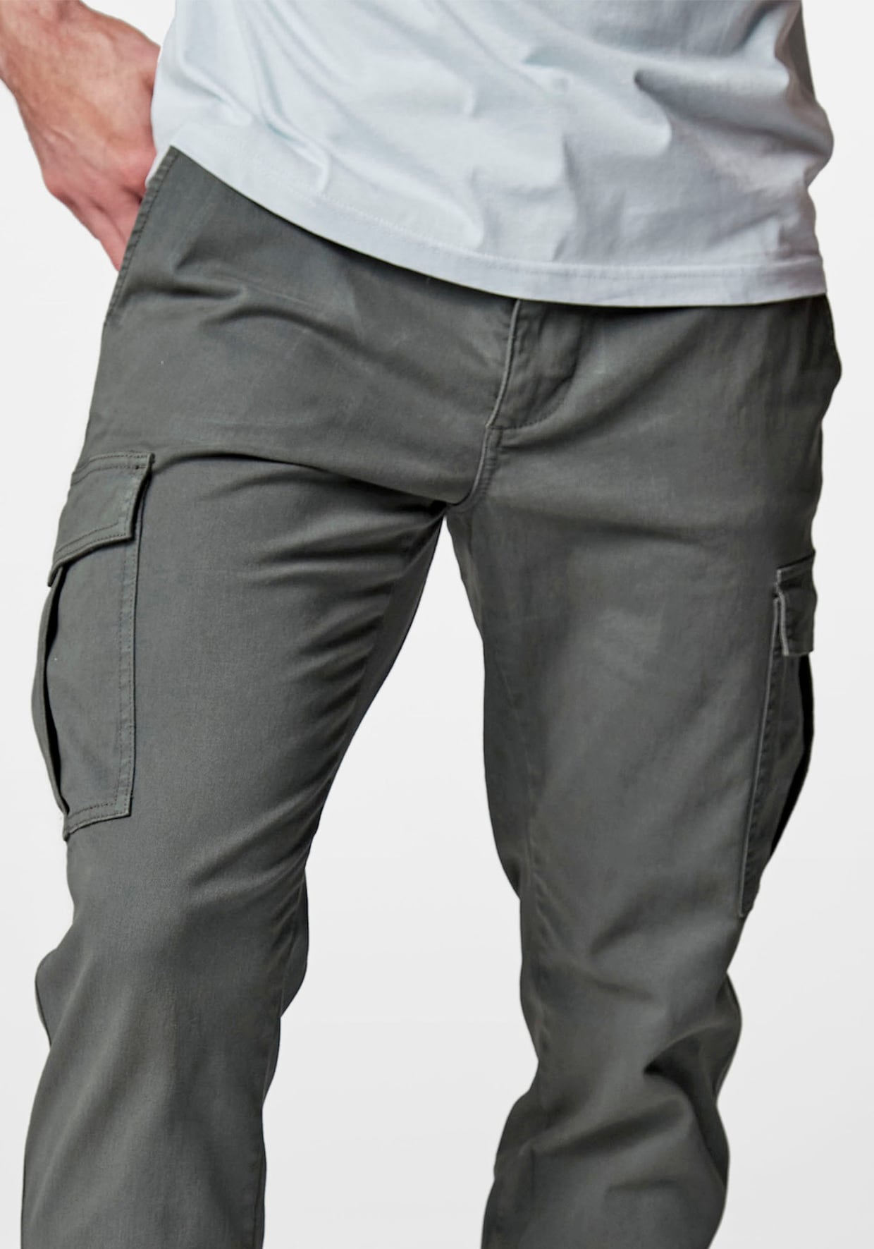 AUTHENTIC LE JOGGER cargobroek - kaki