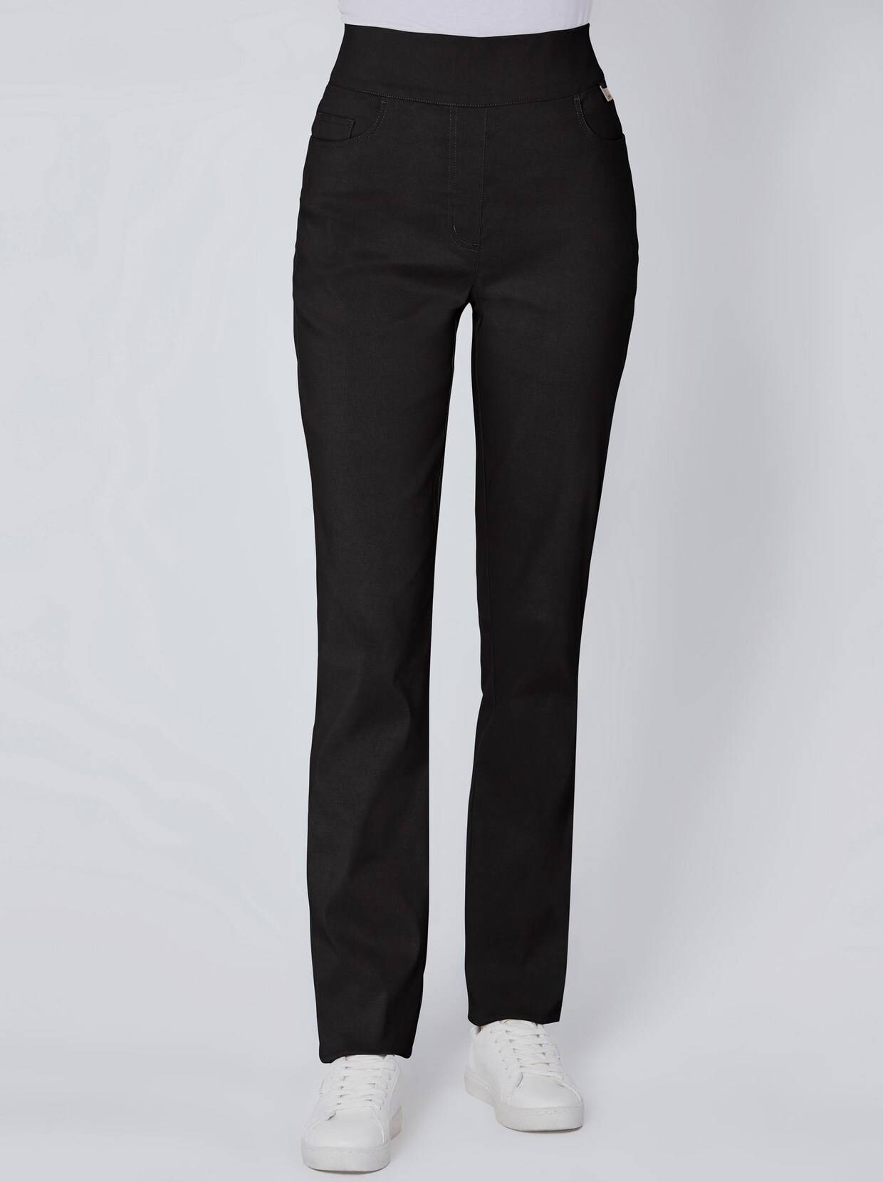 Creation L Premium Pantalon lyocell - noir