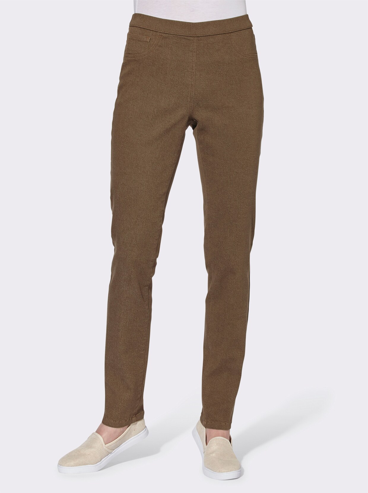 comfortbroek - bruin