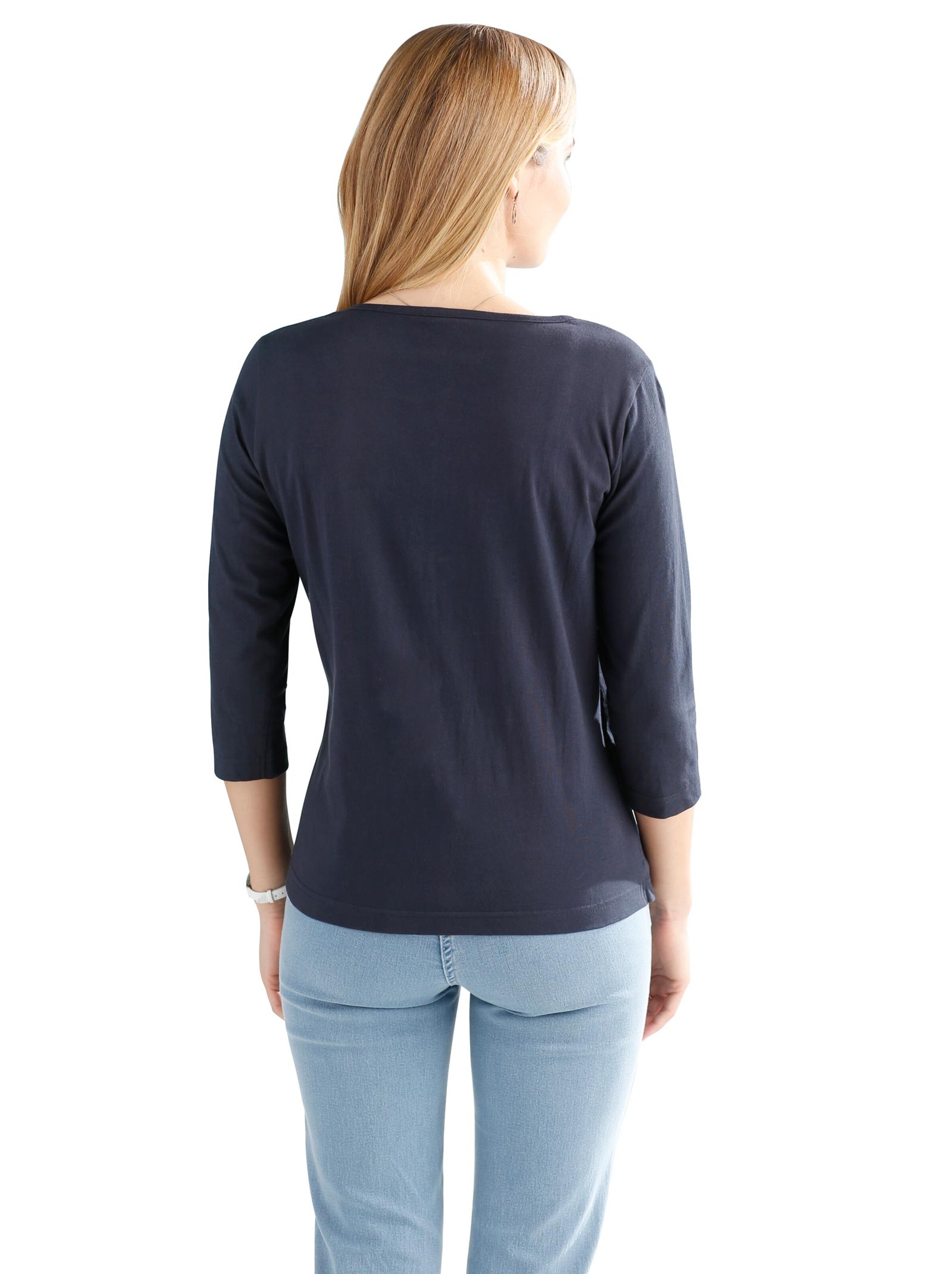2-in-1-Shirt - marine-eisblau