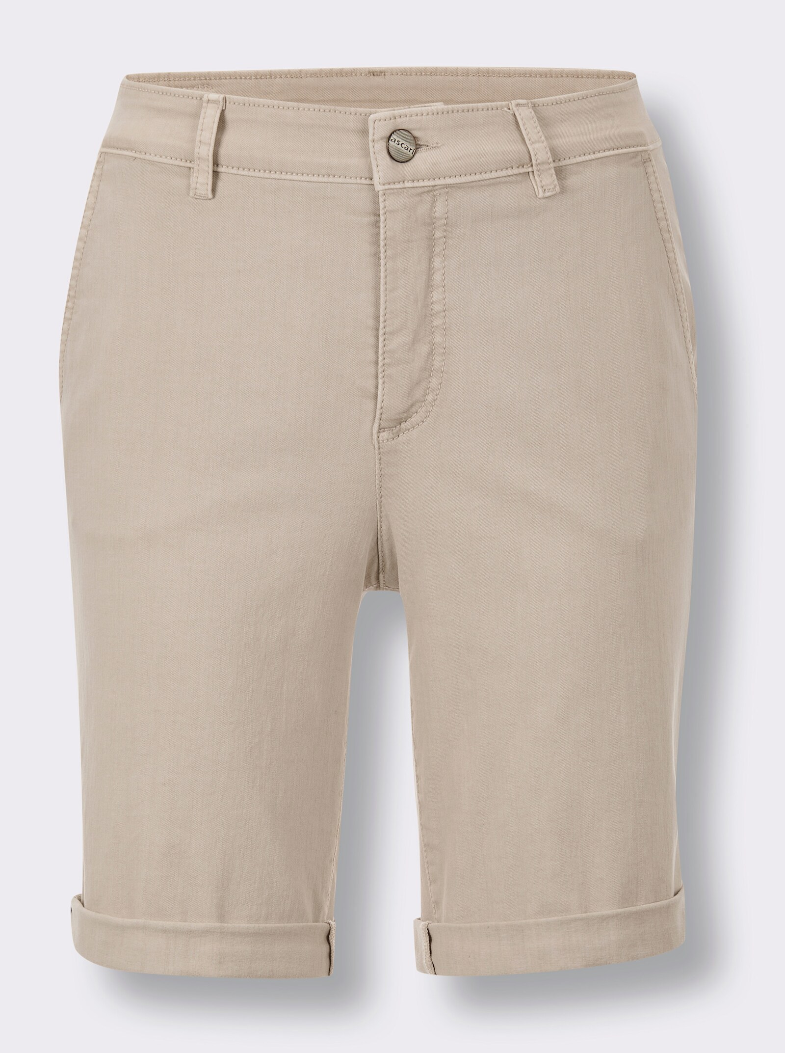 Ascari Bermudas in Superstretch-Qualität - sand