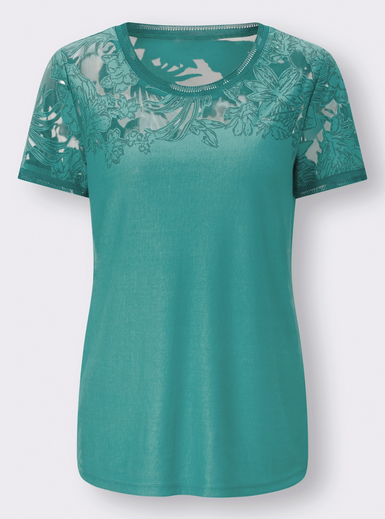 heine Shirt - smaragdgroen