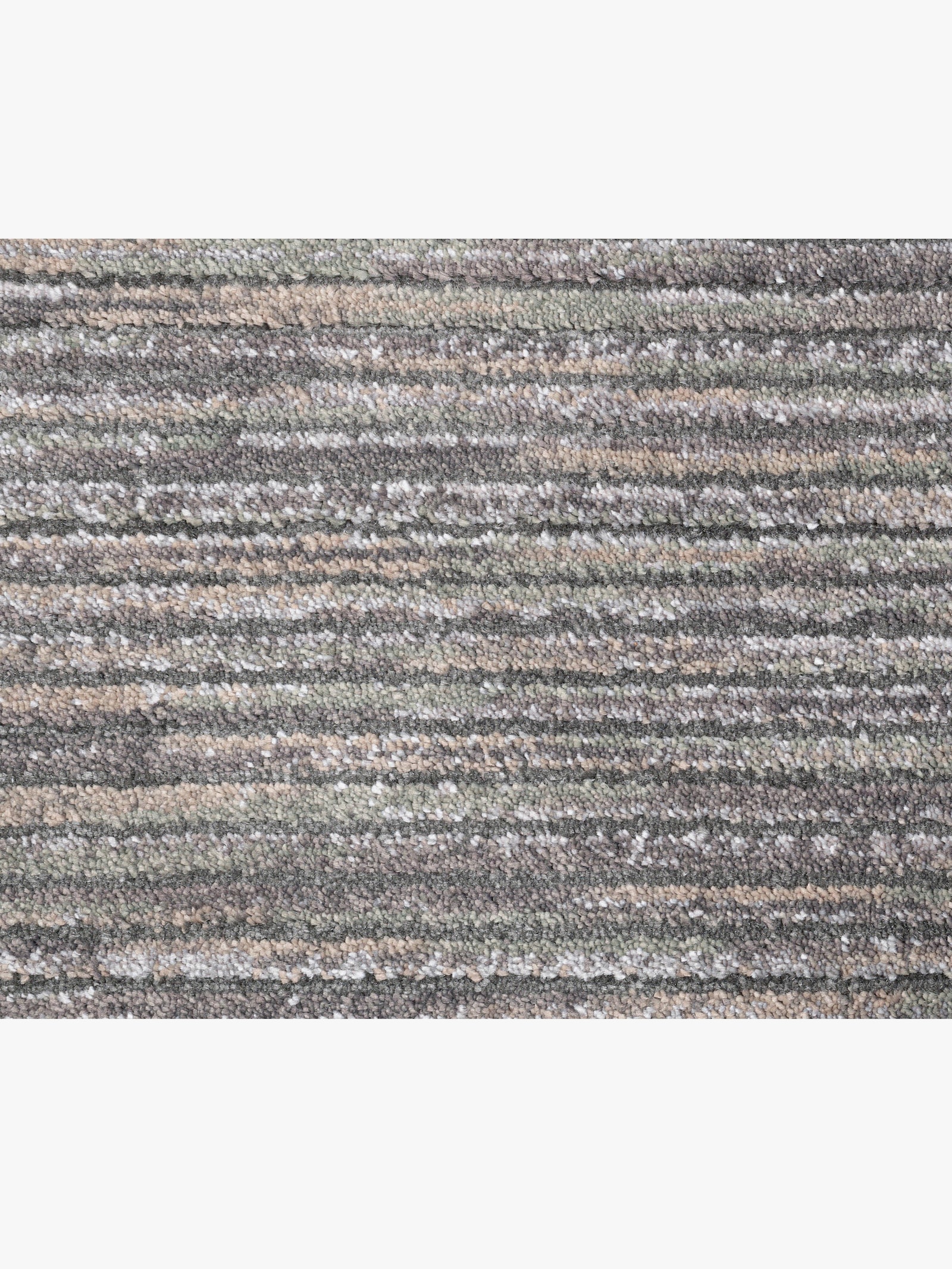 Theko Teppich - dunkelgrau-meliert