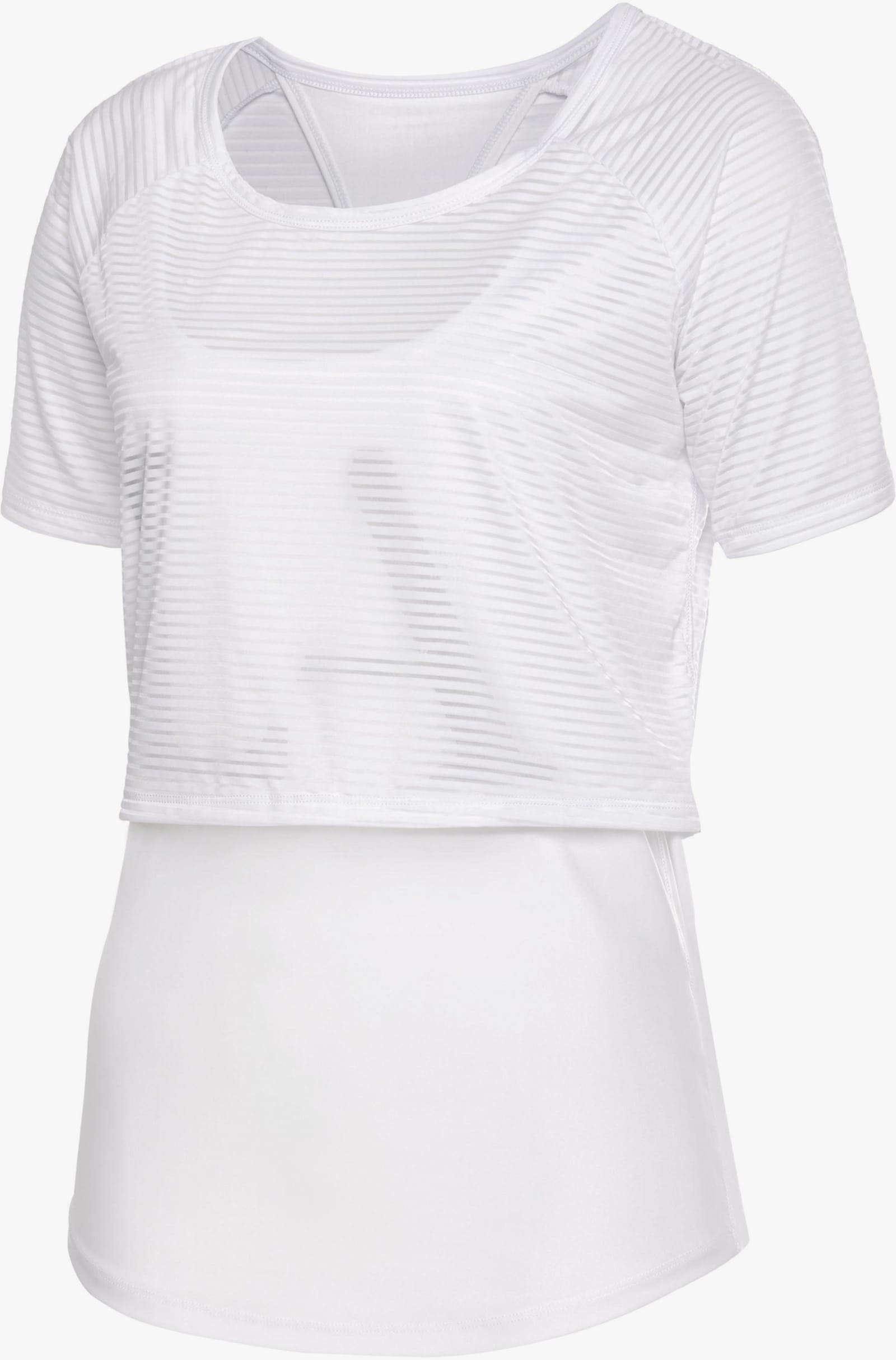 LASCANA ACTIVE Funktionsshirt - weiß