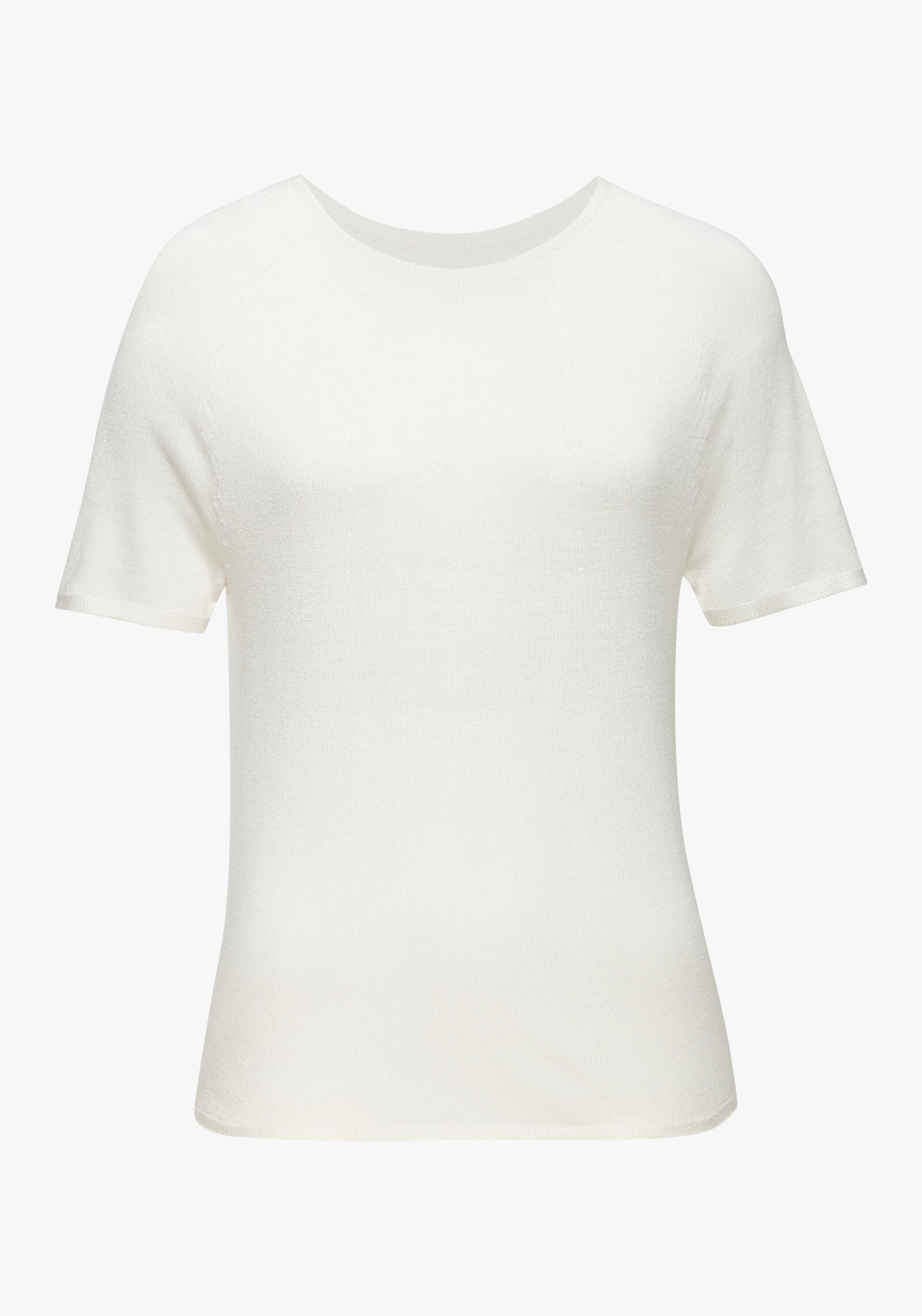 LASCANA Kurzarmpullover - creme