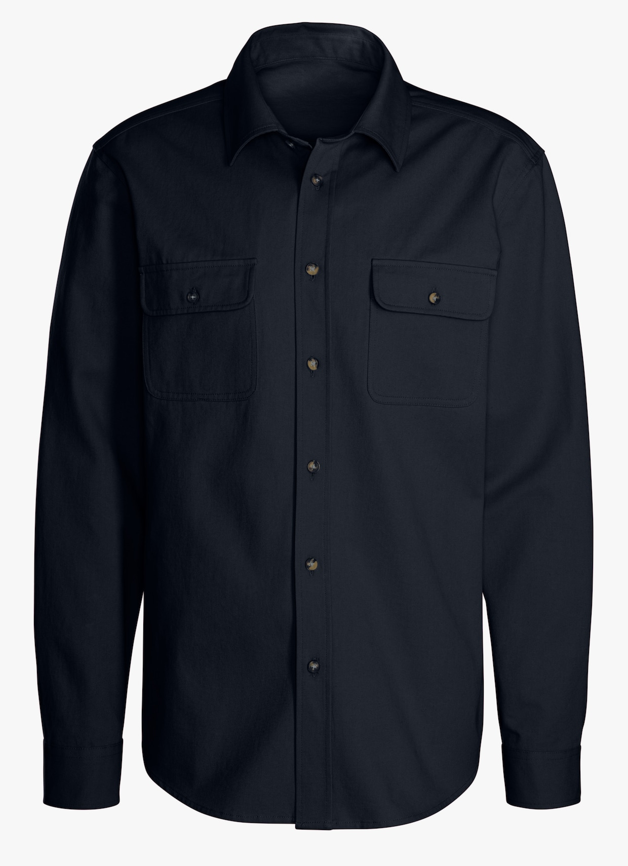 Overhemd met lange mouwen - navy