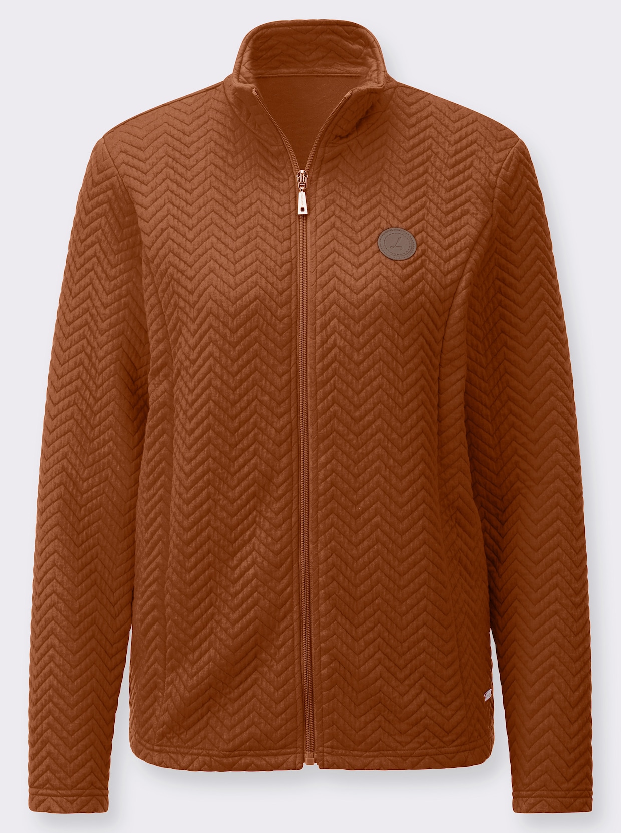 Shirtjacke - cognac