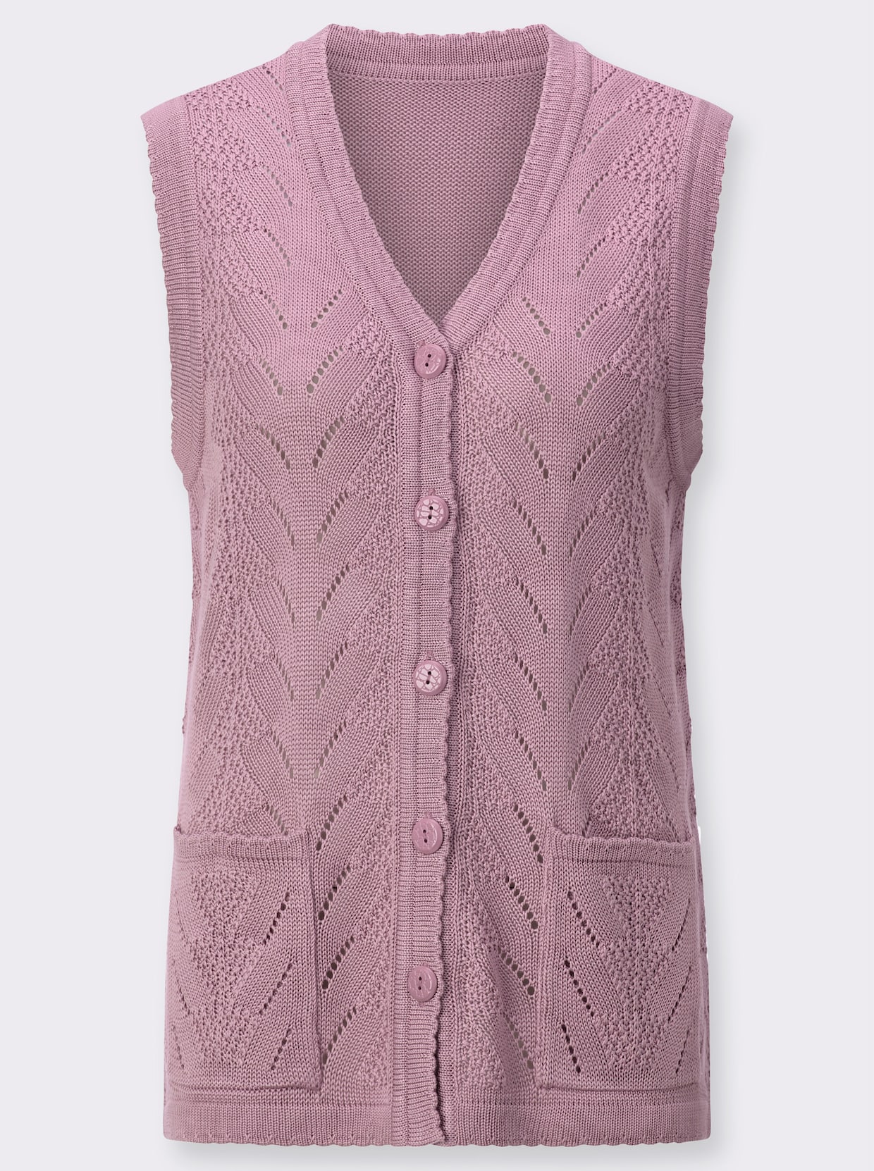 Vest - mauve