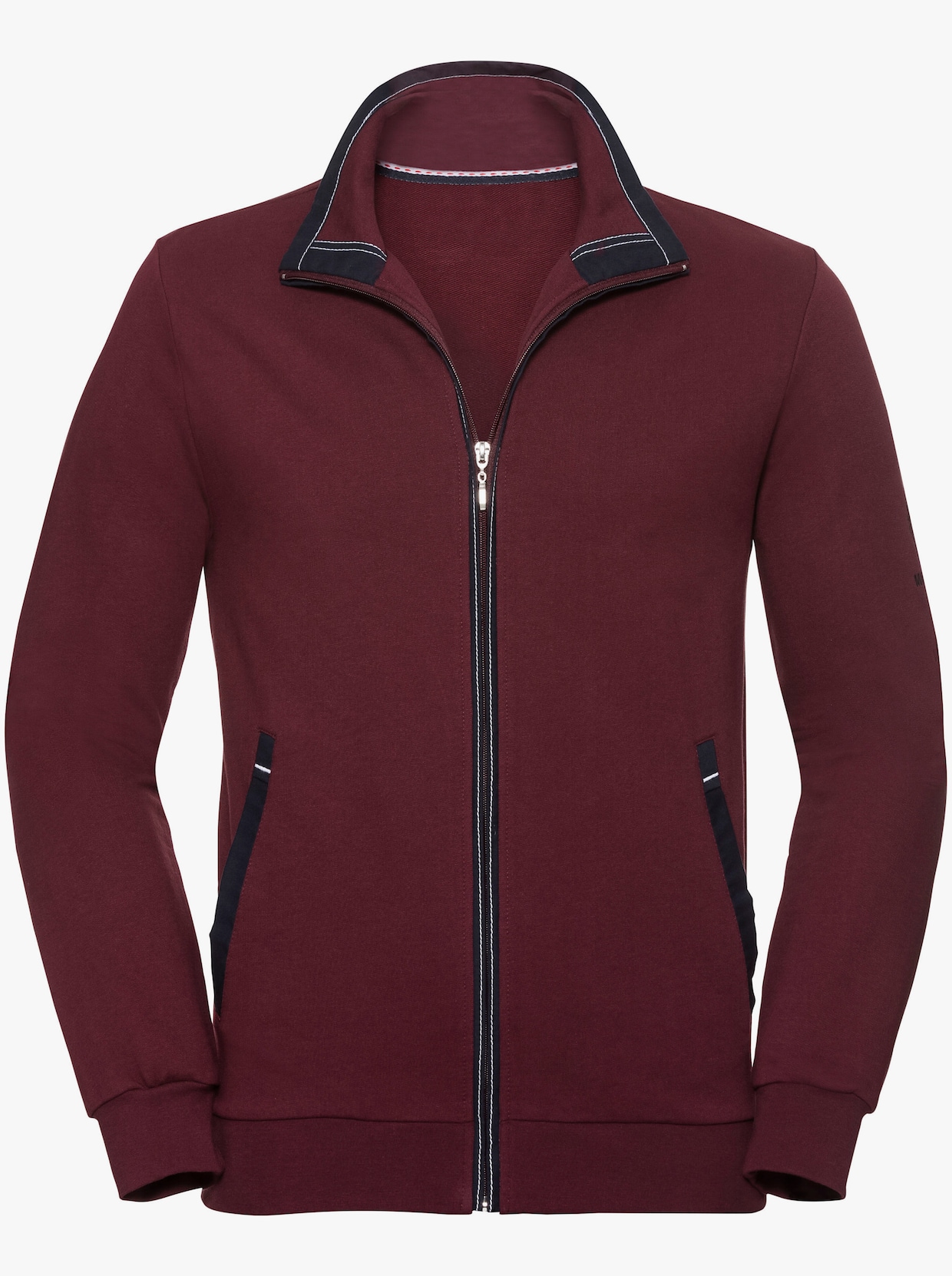 Marco Donati Sweatjacke - bordeaux