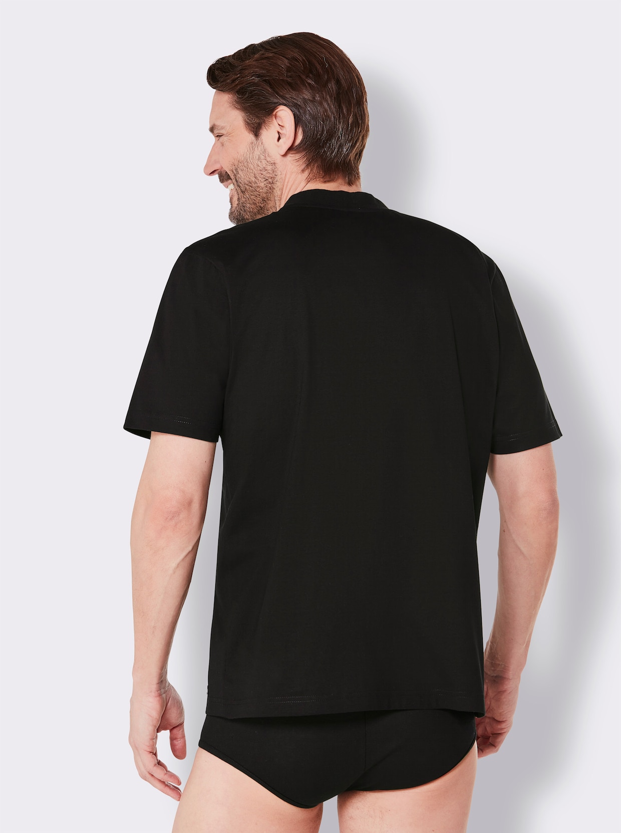 KINGsCLUB Shirt - schwarz + grau-meliert + marine
