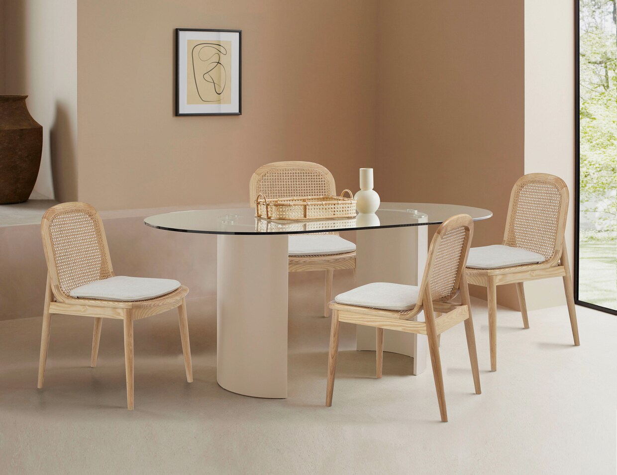 LeGer Home by Lena Gercke Esszimmerstuhl - natur