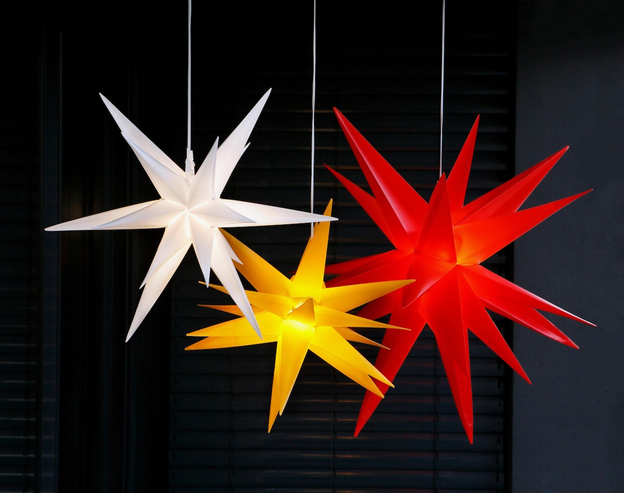 my home LED Stern - gelb