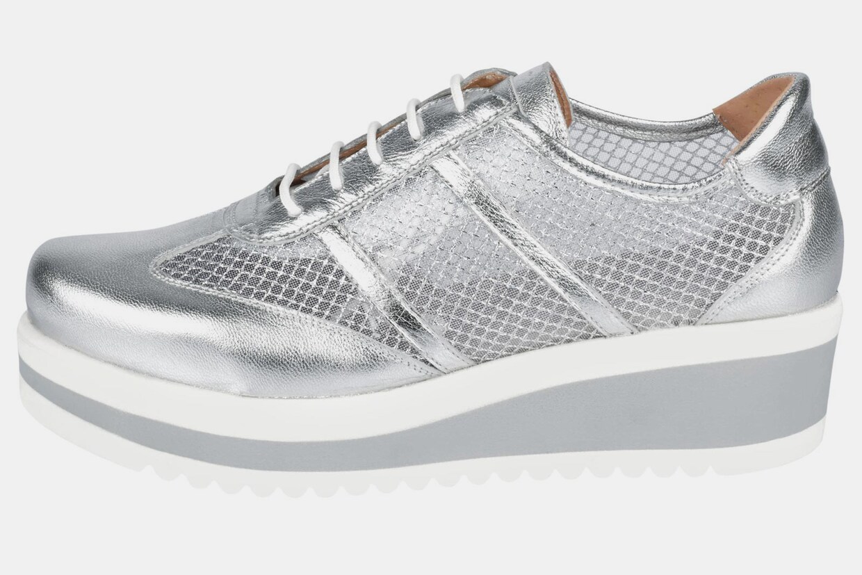 heine Sneaker - silberfarben
