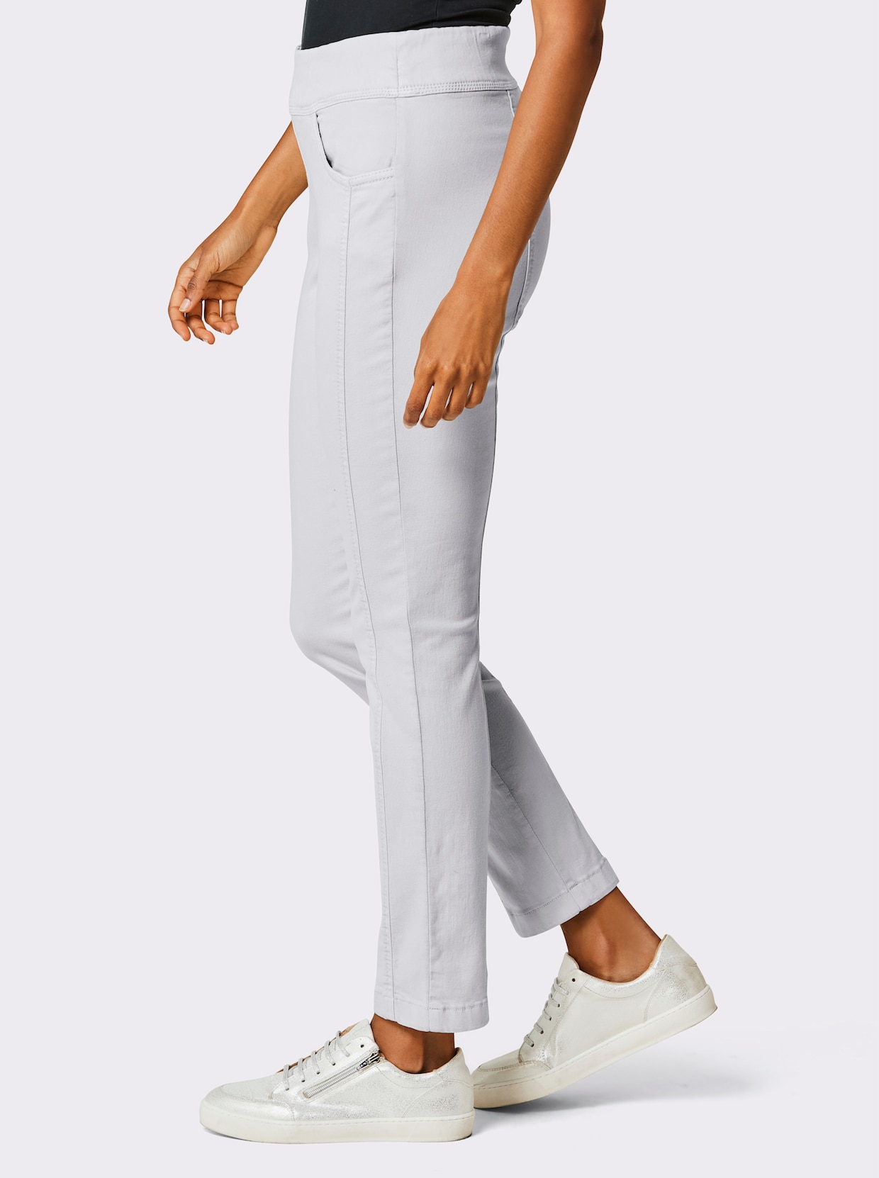 Ascari Comfortjeans - wit