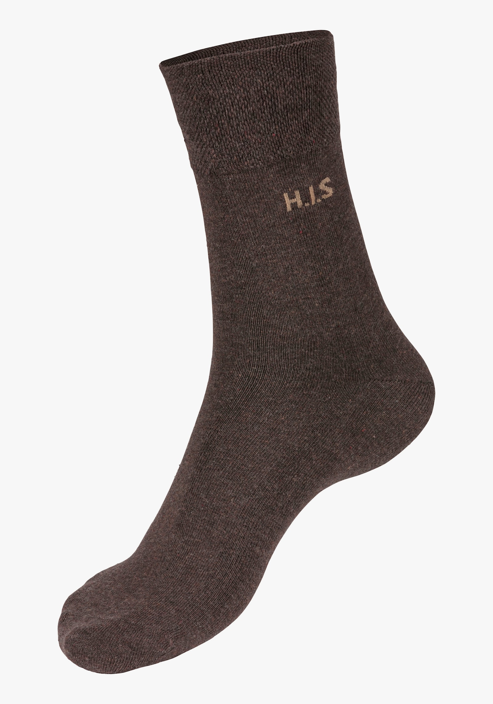 H.I.S Socken - 2x schwarz, 2x braun, 2x braun meliert, 1x dunkelbeige-meliert, 1x hellbeige-meliert, 1x rost, 2x olive, 1x khaki