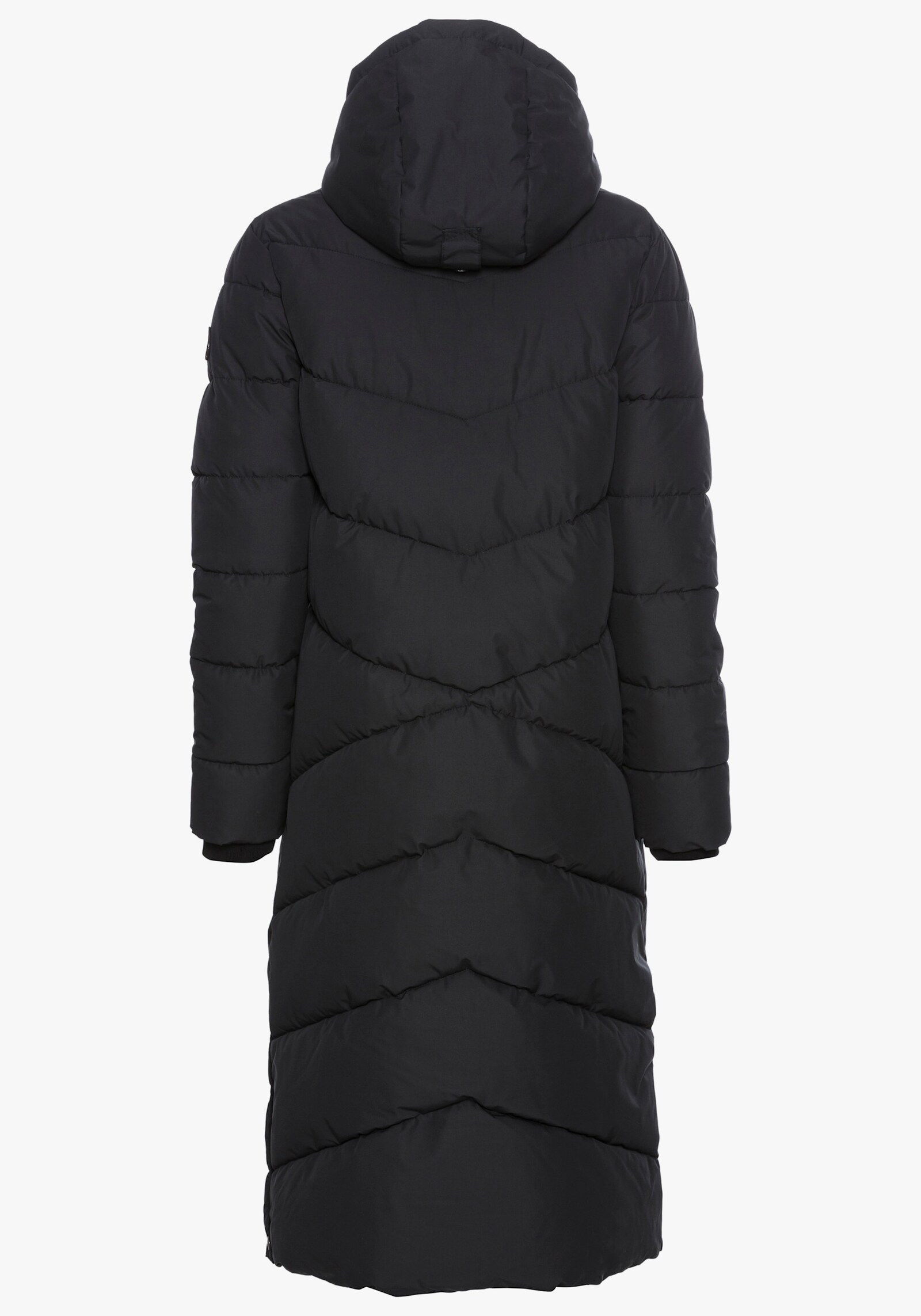 Polarino Steppmantel - schwarz