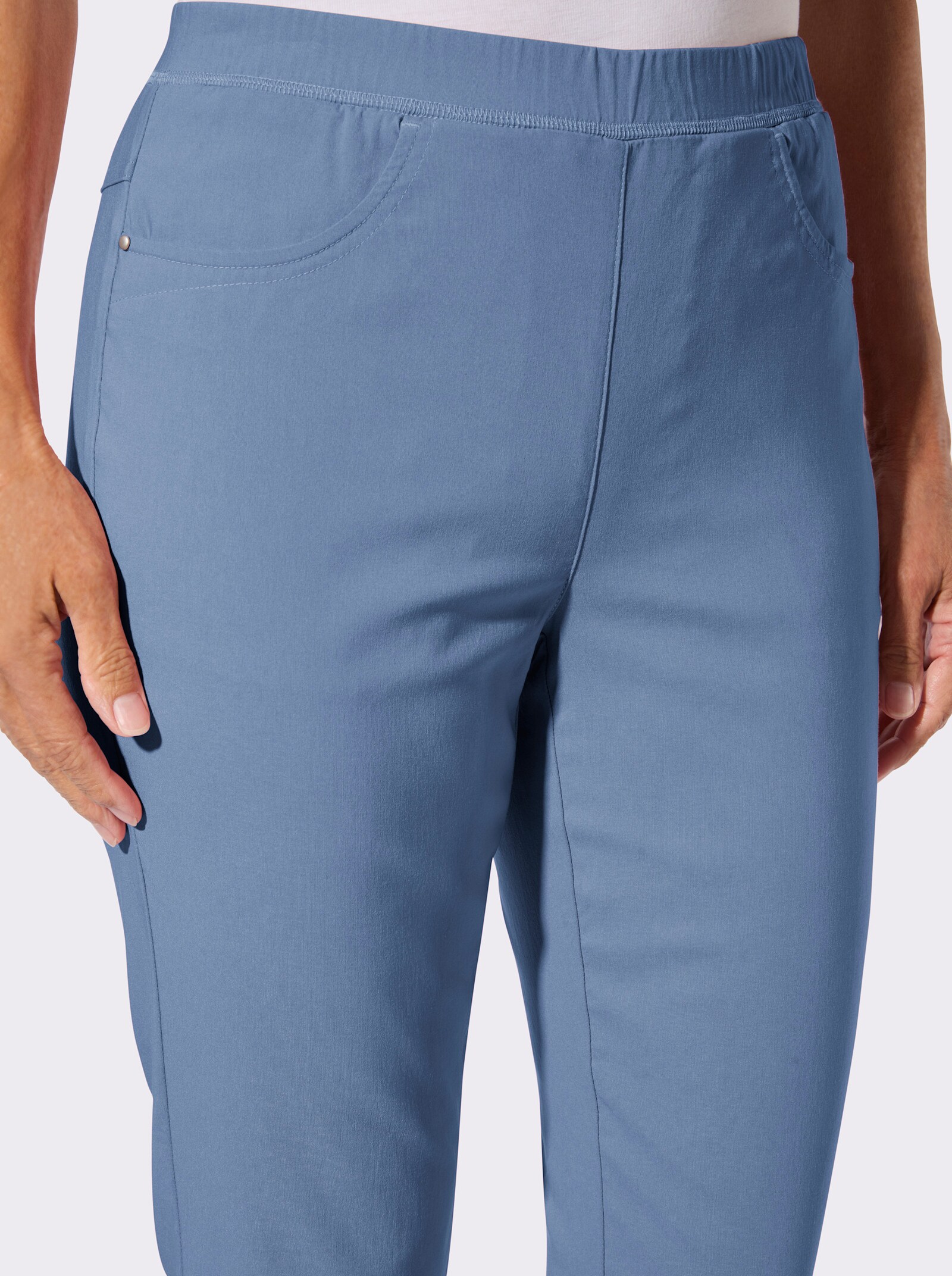 Bengalinhose in Schlupfform - himmelblau