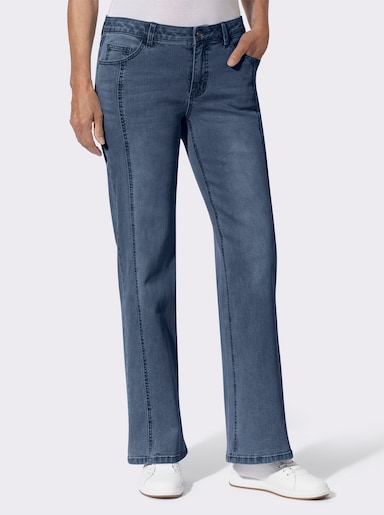  5-Pocket-Jeans in Stretch-Qualität - blue-stone-washed