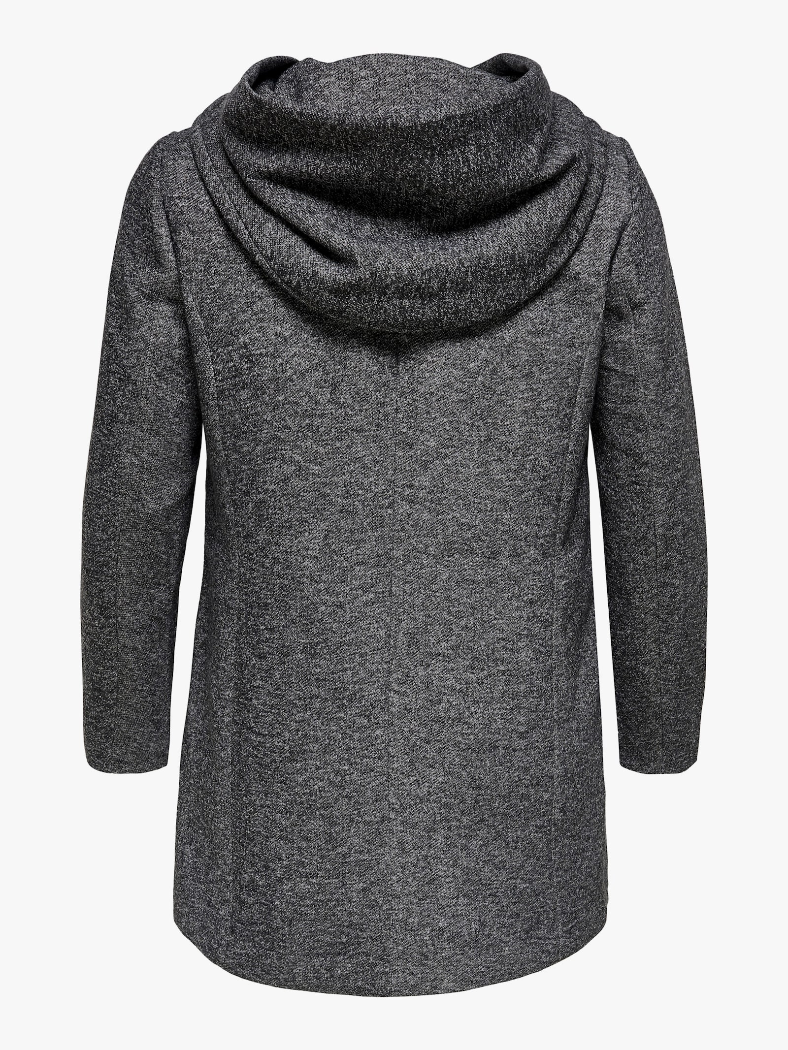 ONLY CARMAKOMA Kurzmantel - dark grey melange