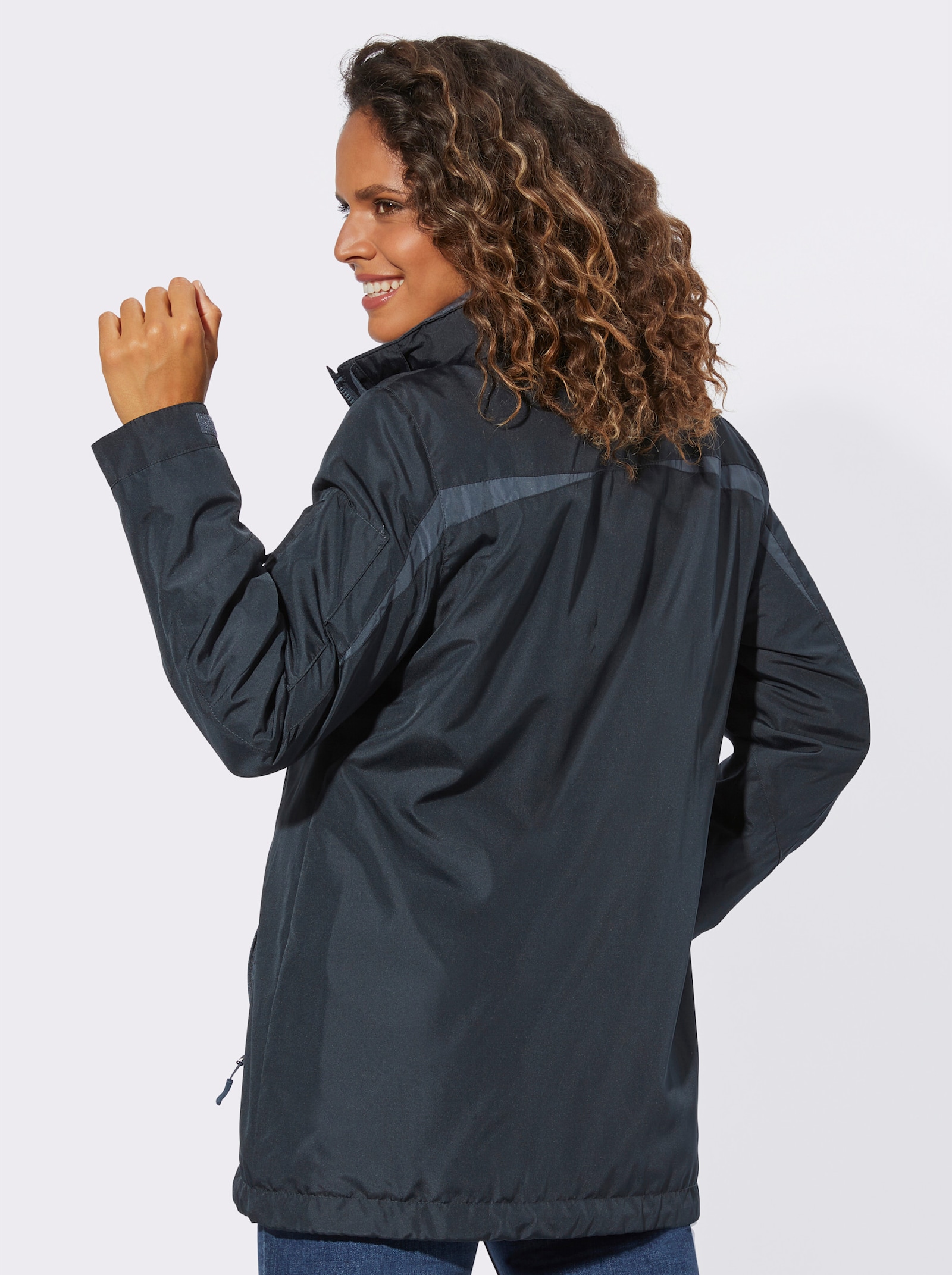 Funktionsjacke wind- und wasserabweisend - marine
