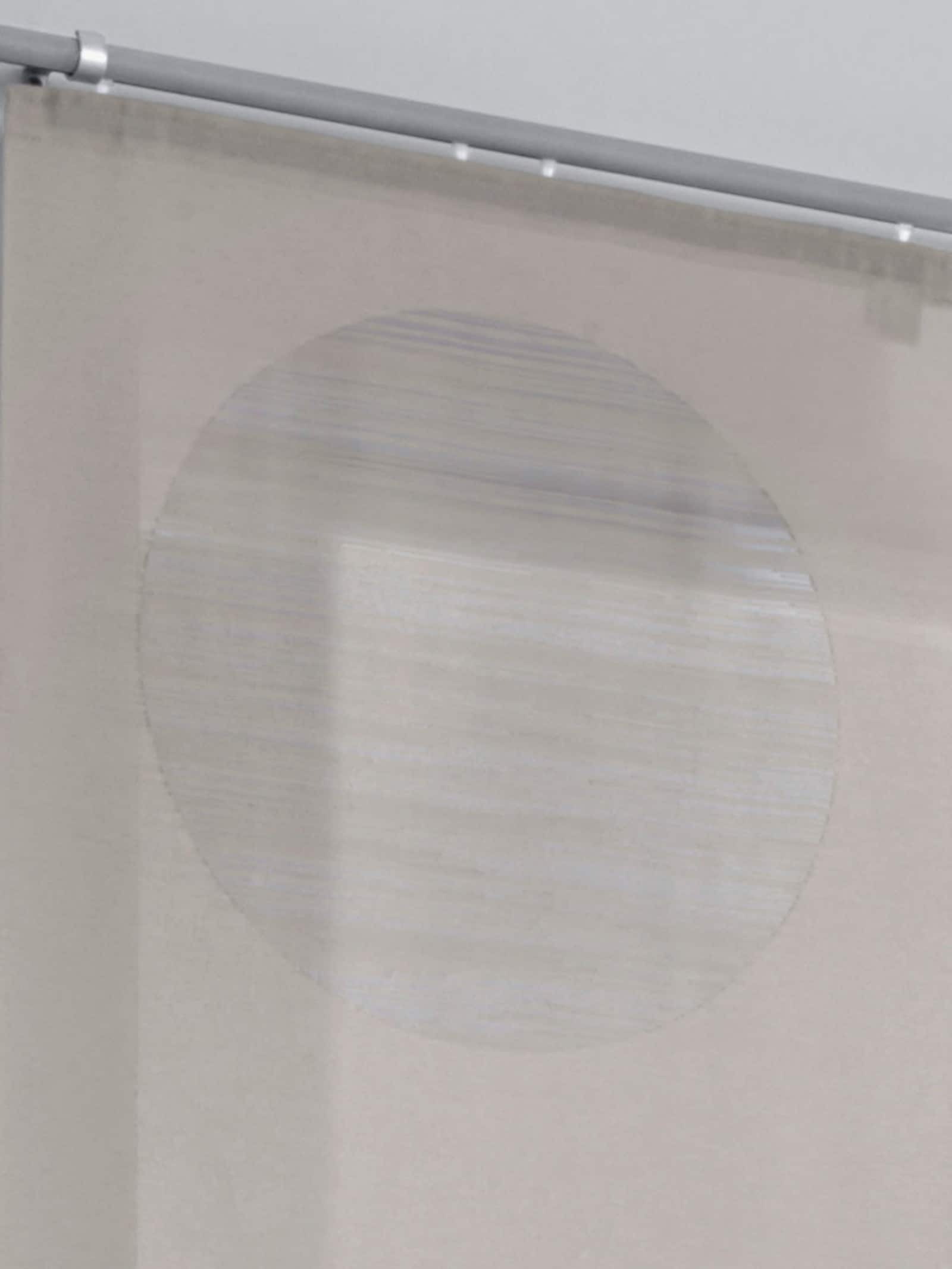 heine home schuifgordijn - taupe