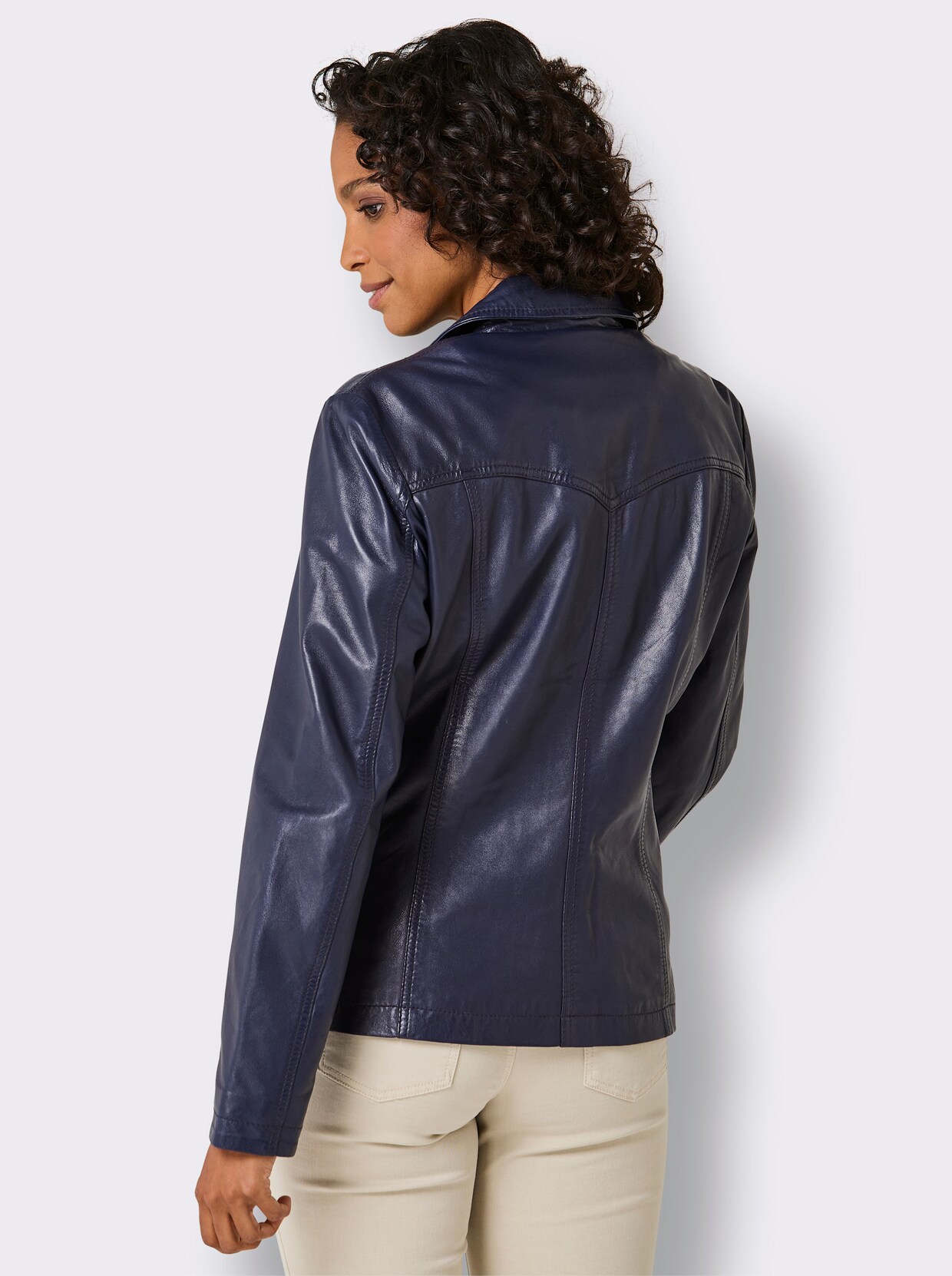 Mainpol Lederblazer - marine