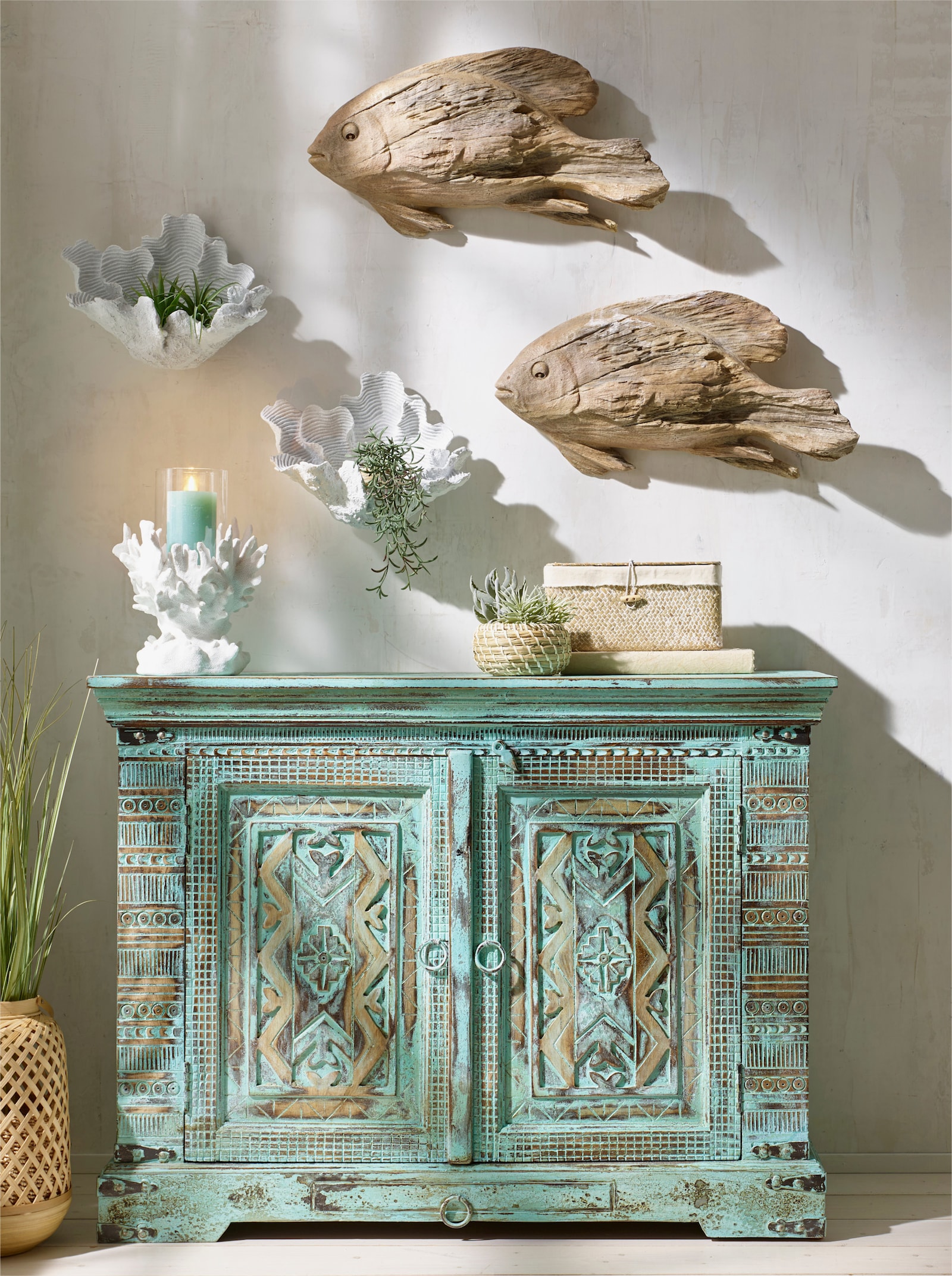 heine home Wanddecoratie - wit