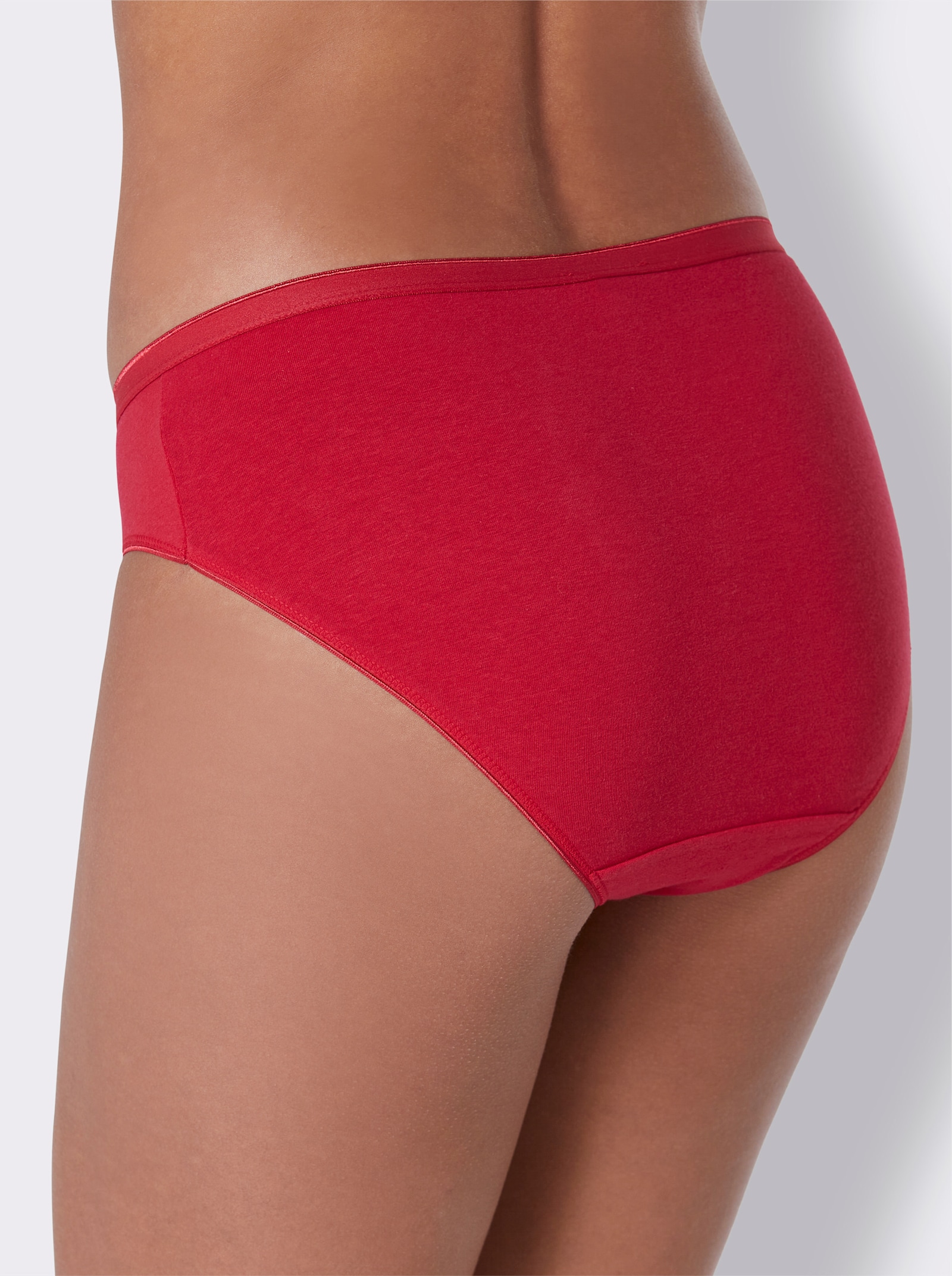 wäschepur Jazzpants mit Doppelzwickel - steingrau-meliert + jeansblau + anthrazit + rot + marine