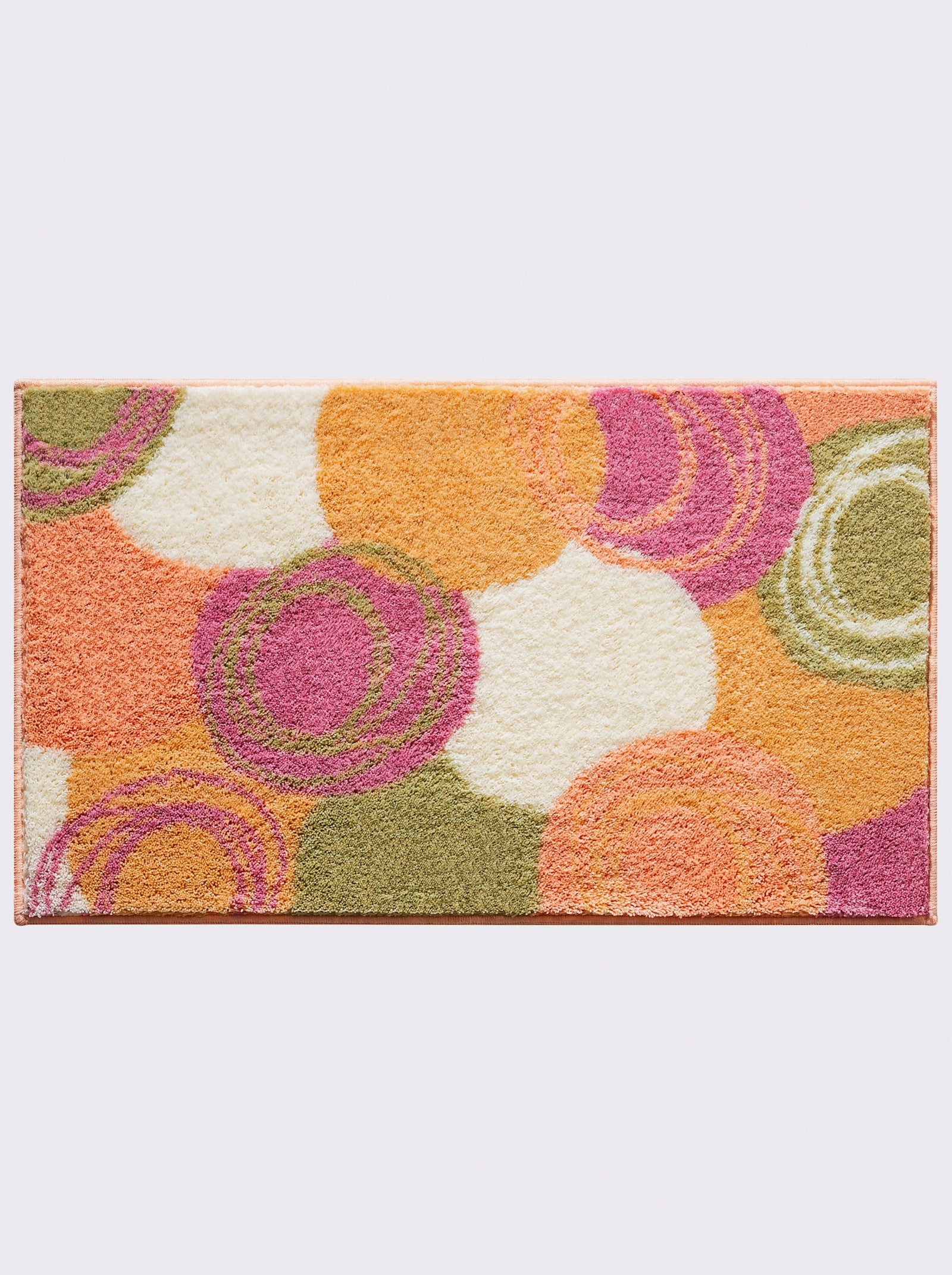 Grund Tapis de bain - rose-multicolore