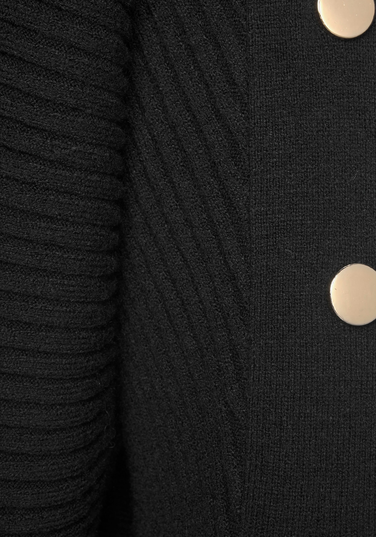 LASCANA Longpullover - schwarz