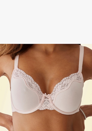 petite fleur Soutien-gorge à armatures - poudre + noir