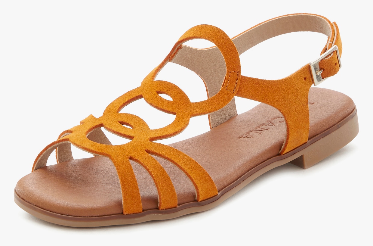 LASCANA slipper - oranje