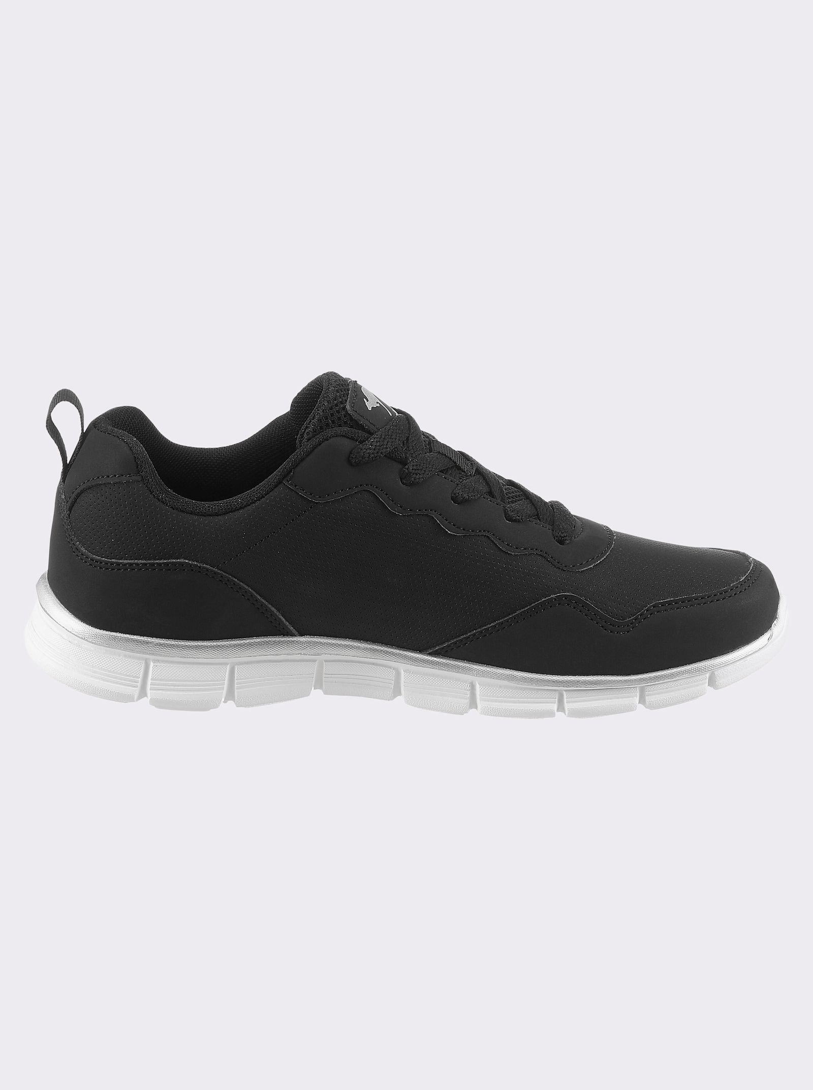 KangaROOS Sneaker mit flexibler Laufsohle - schwarz
