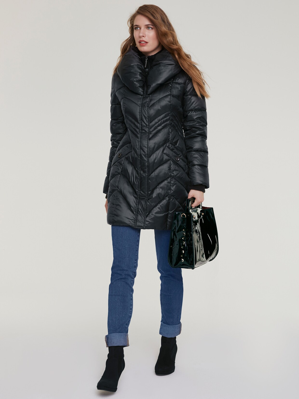 heine Steppjacke - schwarz
