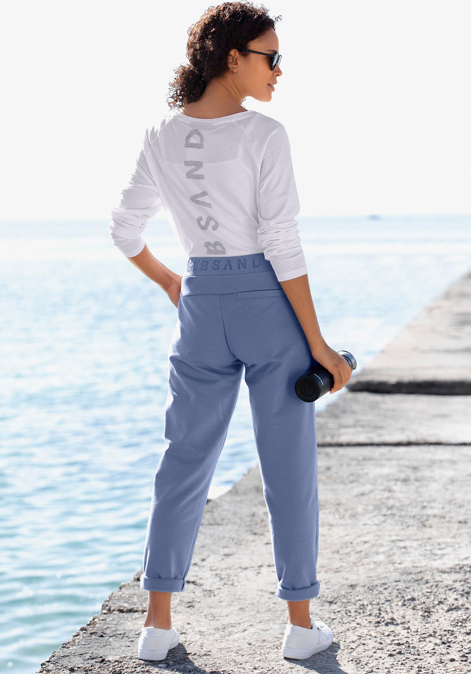 Elbsand Sweathose - blau