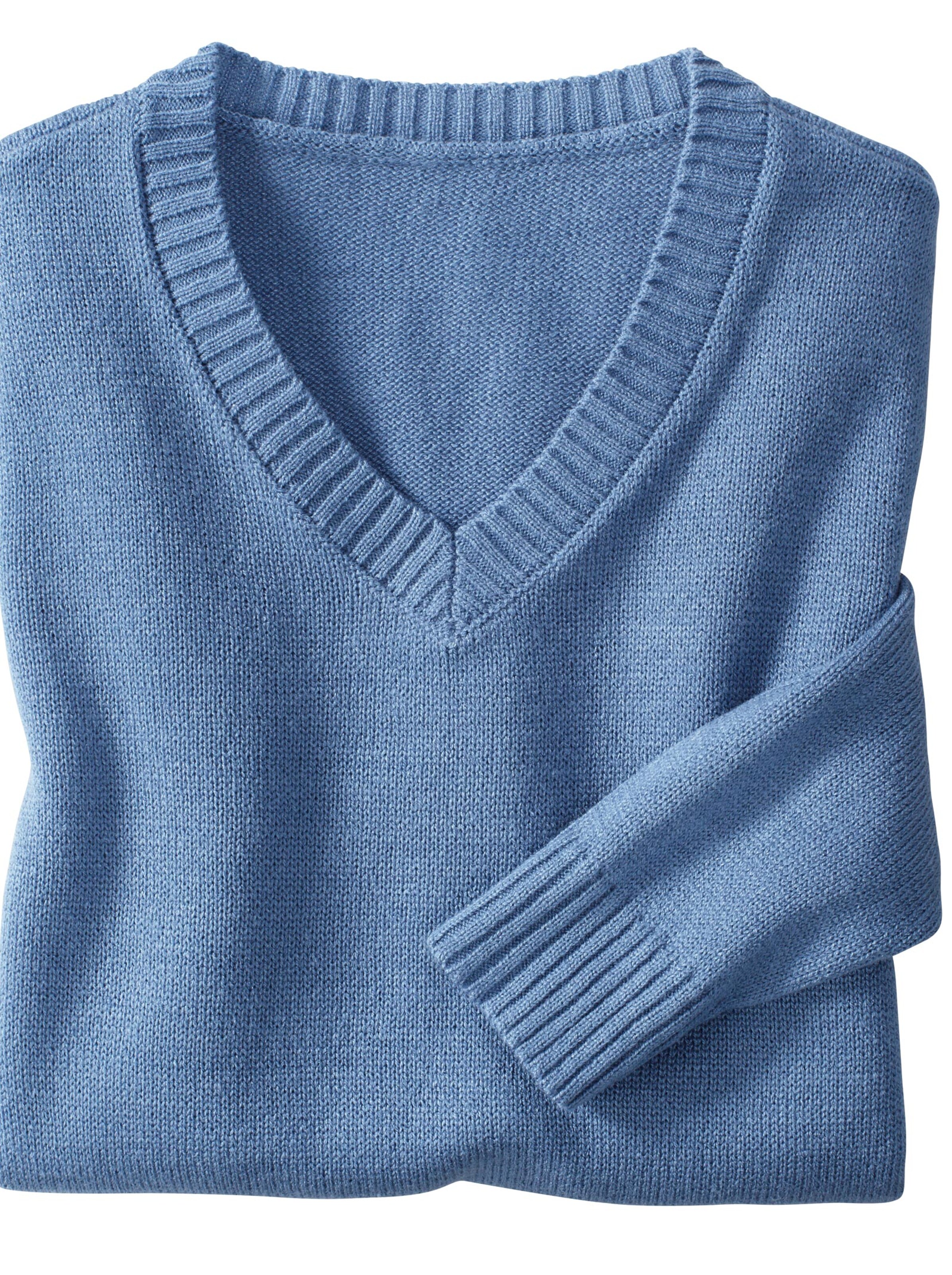 Pullover - jeansblau