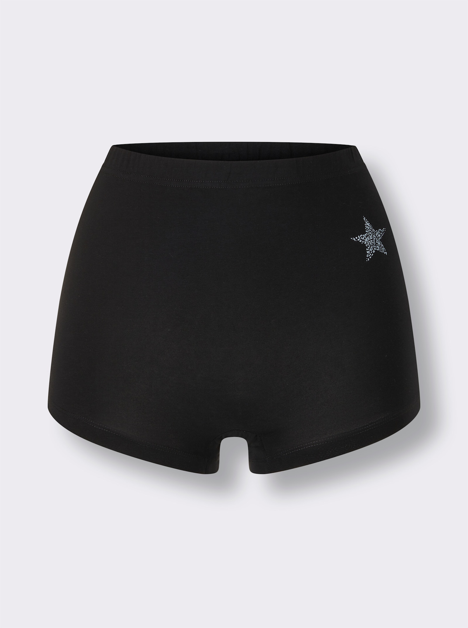 Punčocháče s bočním potiskem hvězdiček vpředu - námořnická modrá + černá + bordó