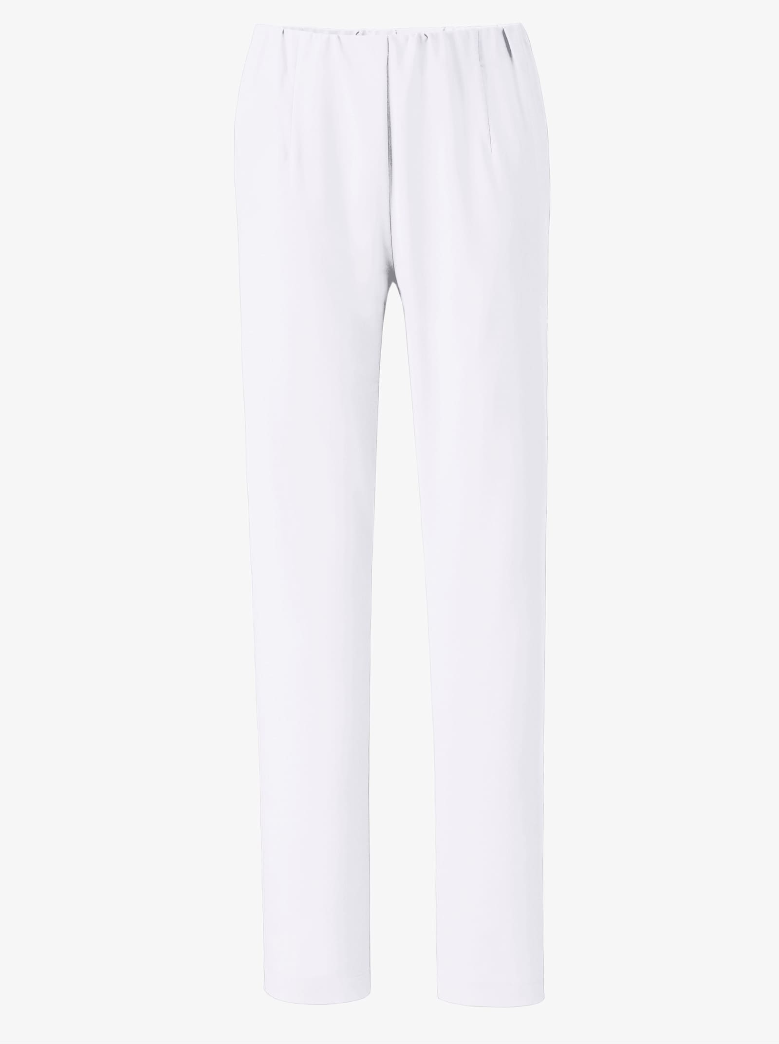 Stretch-Hose mit innenliegendem Dehnbund - weiss