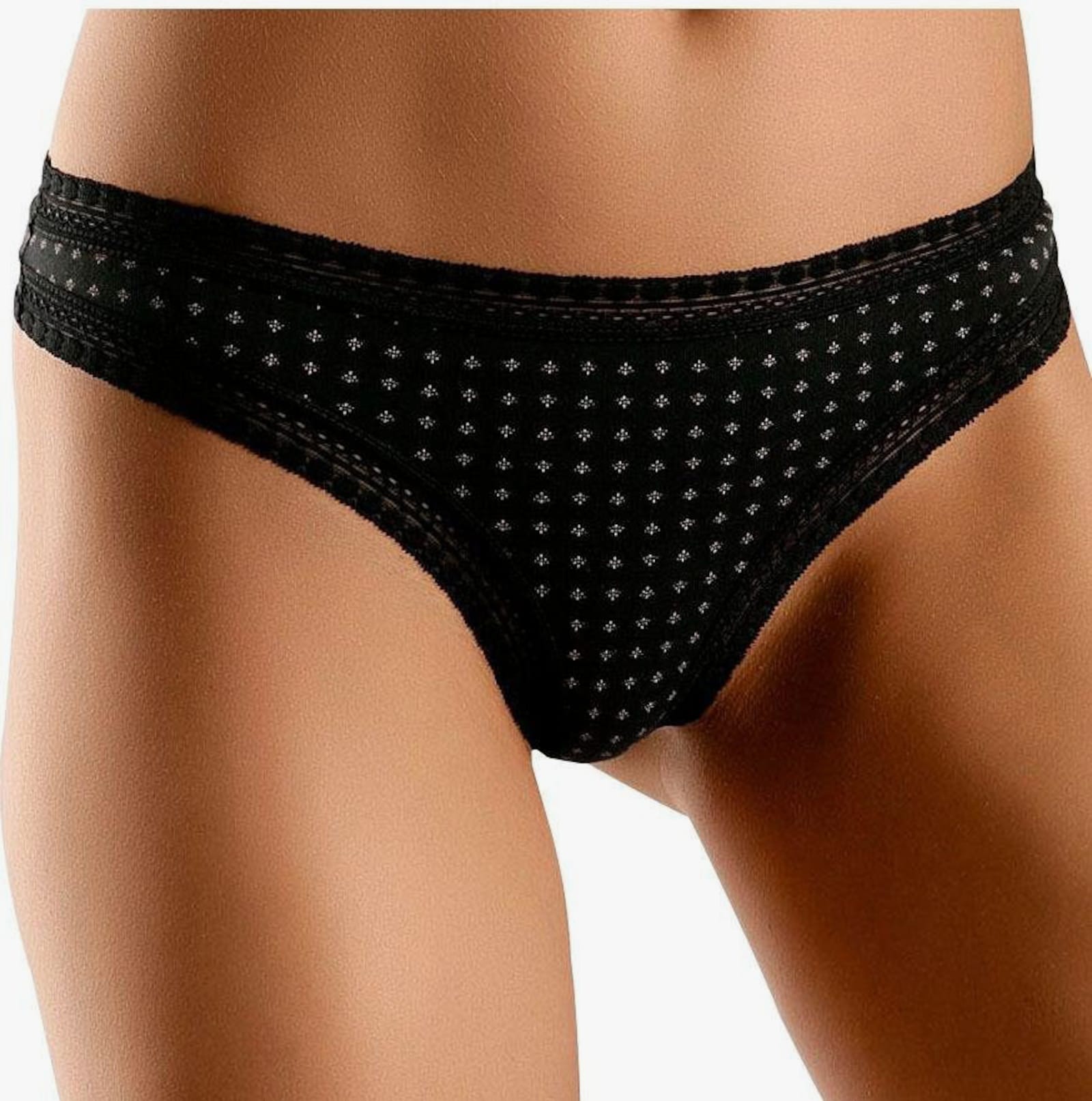 LASCANA String - schwarz