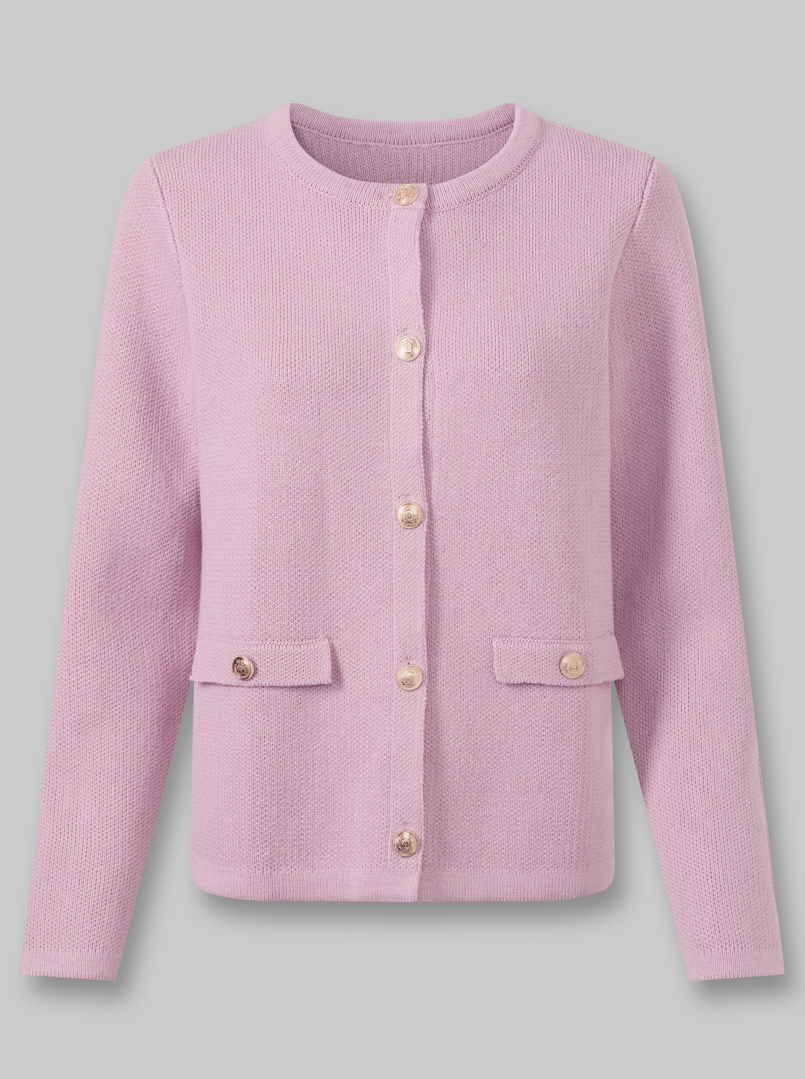 heine Strickjacke in Milano-Strick-Qualität - rosé