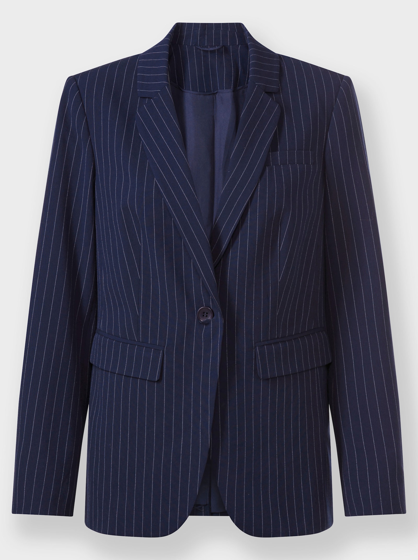 heine Hosenanzug mit Nadelstreifen - marine-ecru Nadelstreifen