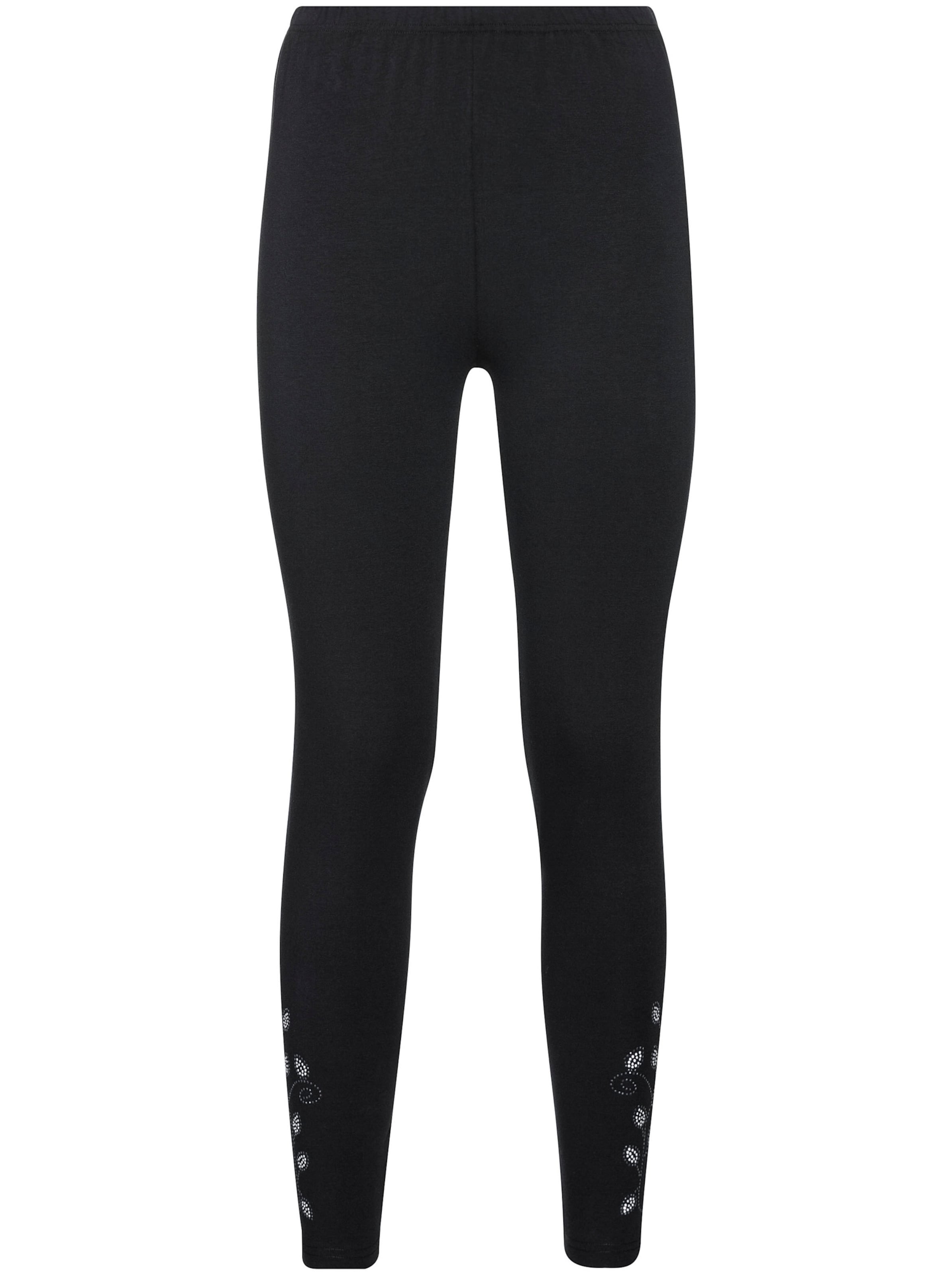 Witt Weiden Damen Leggings schwarz grau meliert  - Onlineshop Witt Weiden